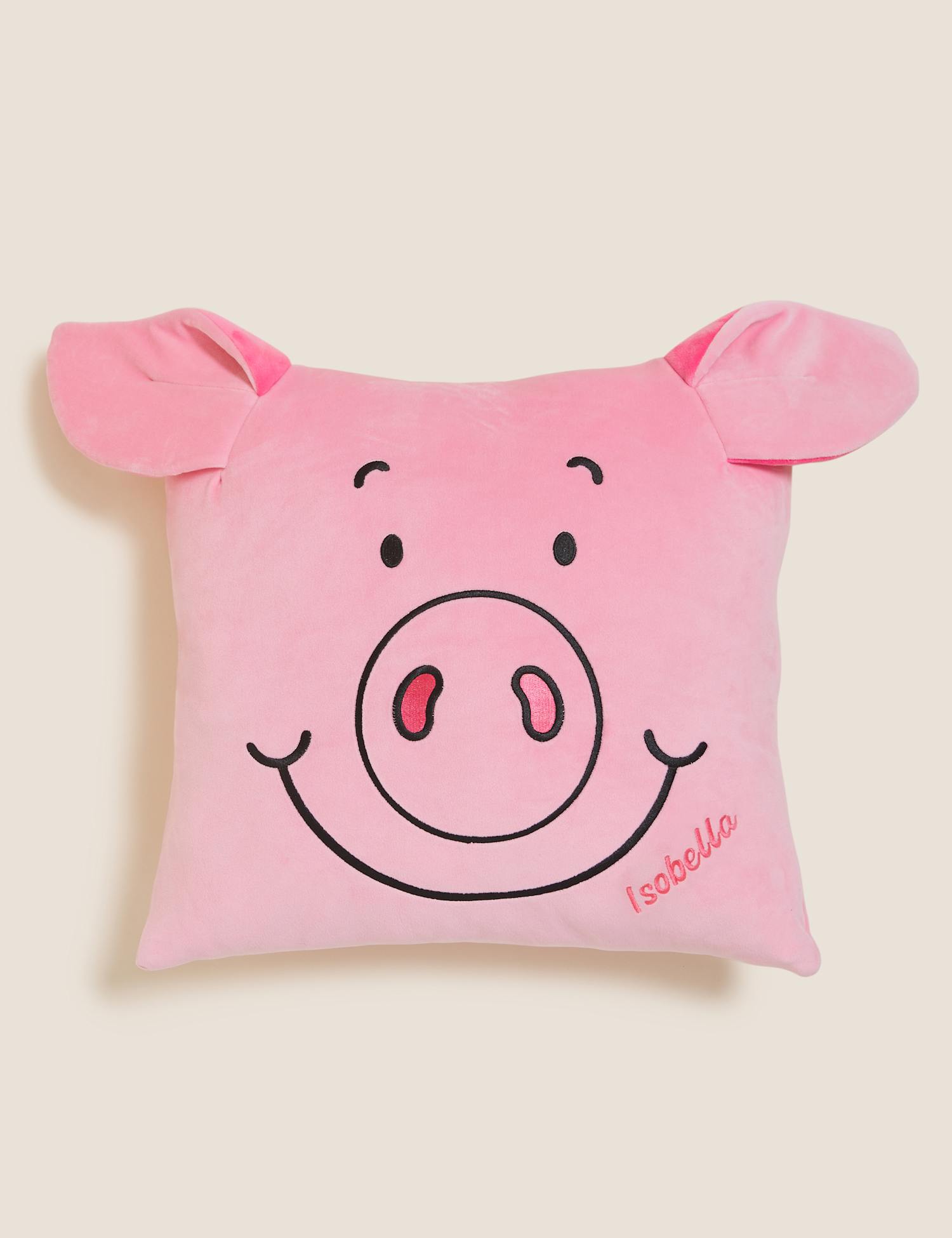 Percy Pig� Personalised Percy Pig� Cushion Pink Mix