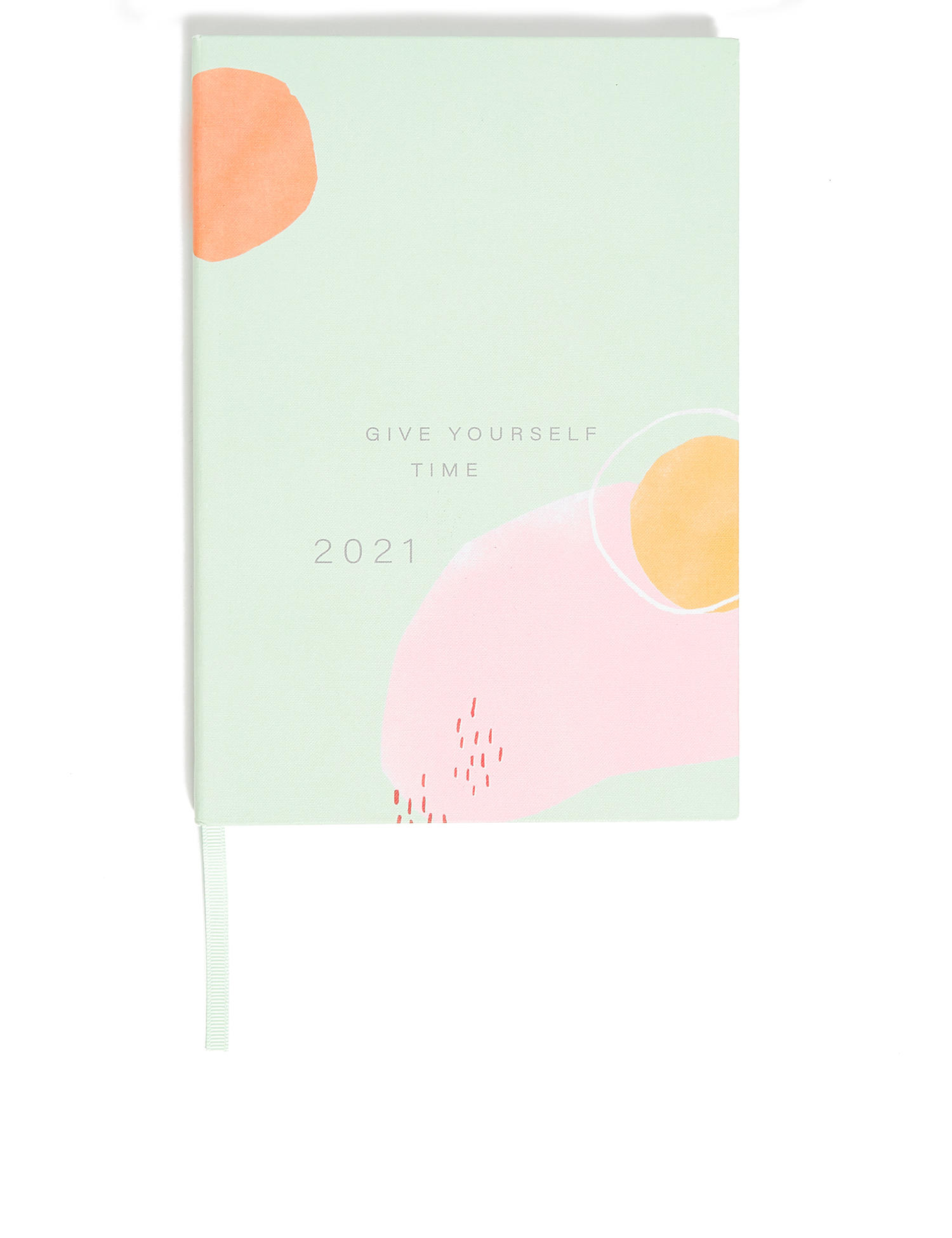 M&S Give Yourself Time' 2025 Week To View A5 Diary - Large No Colour