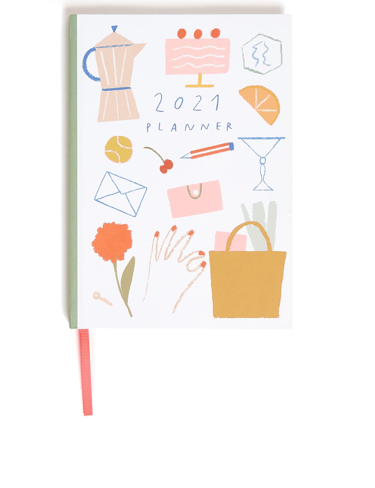 M&S 2025 Week To View A5 Family Planner & Diary - Large No Colour