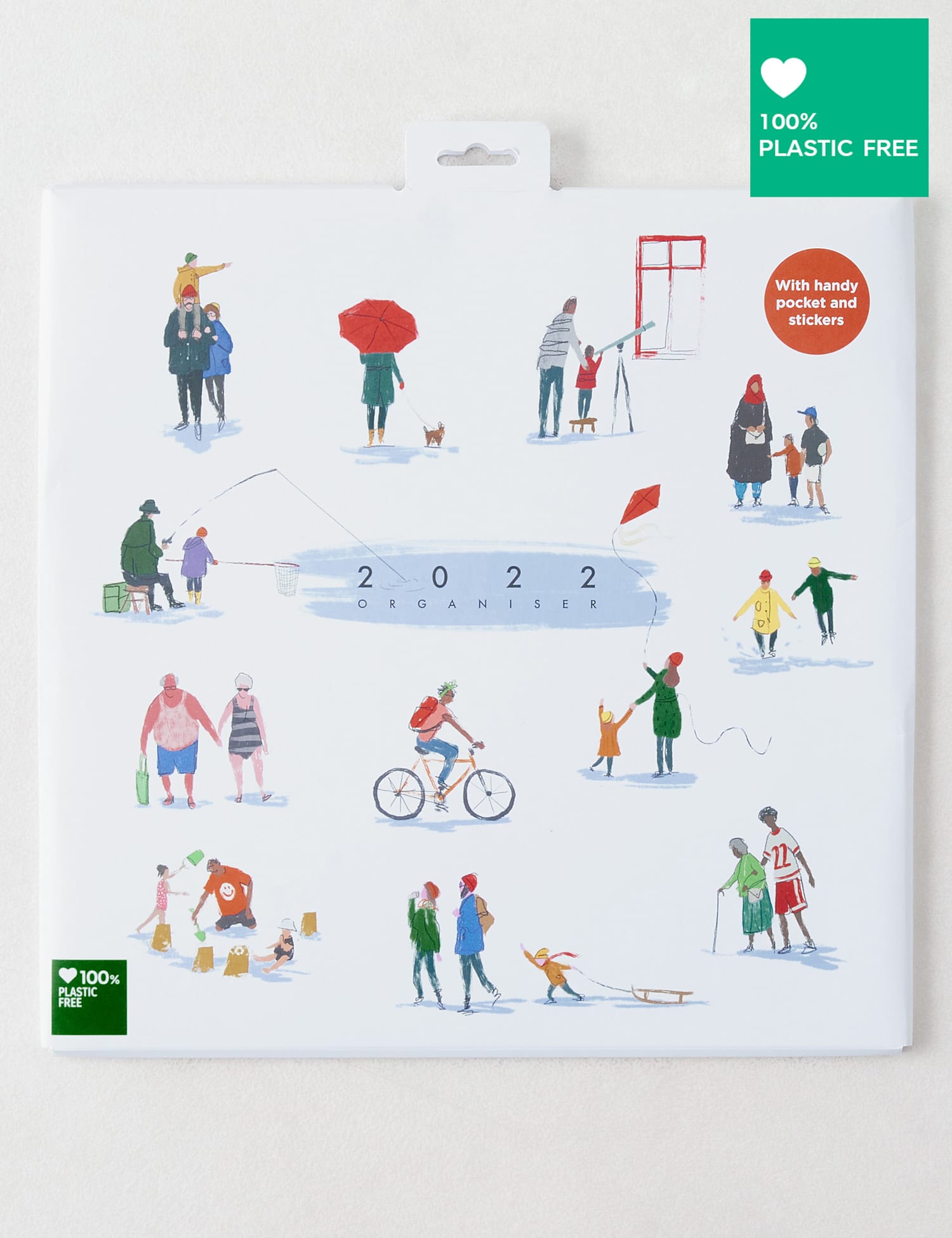 M&S 2025 Family Organiser - Contemporary Illustrated Family Life Design No Colour
