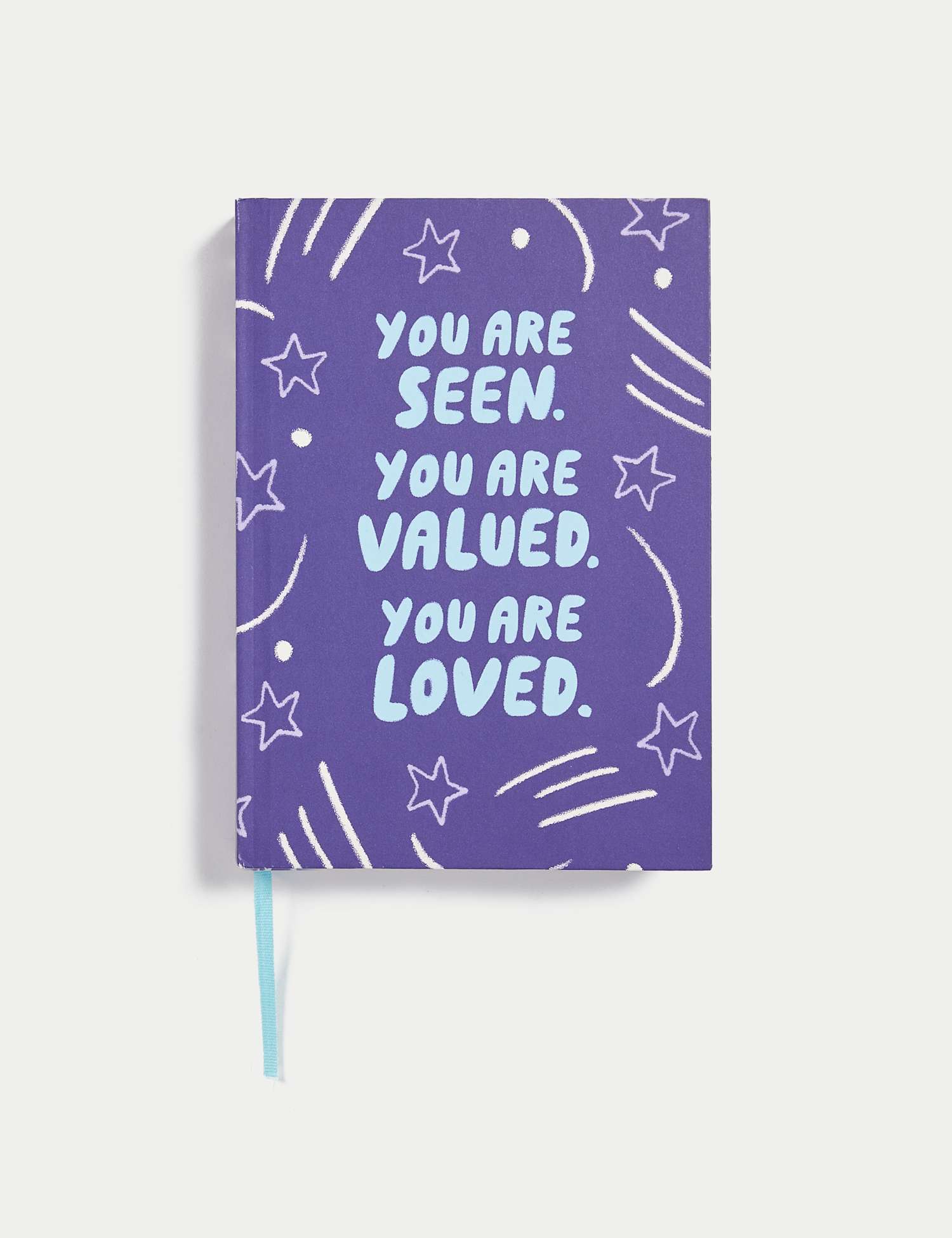 M&S Large A5 Undated Journal - 'You Are Loved' Design No Colour