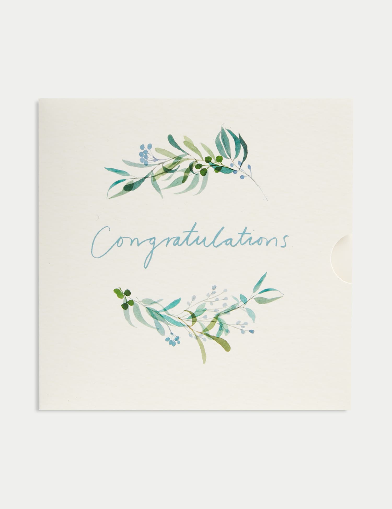 M&S Congratulations Gift Card No Colour