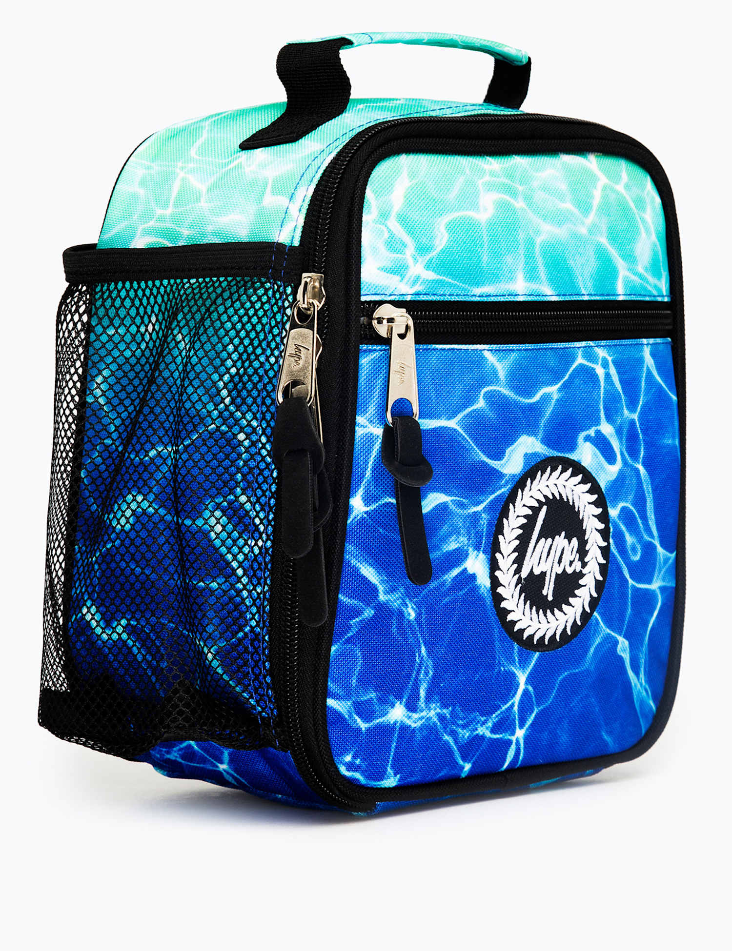 Hype Kids' Pool Print Lunch Box (5+ Yrs) Blue Mix