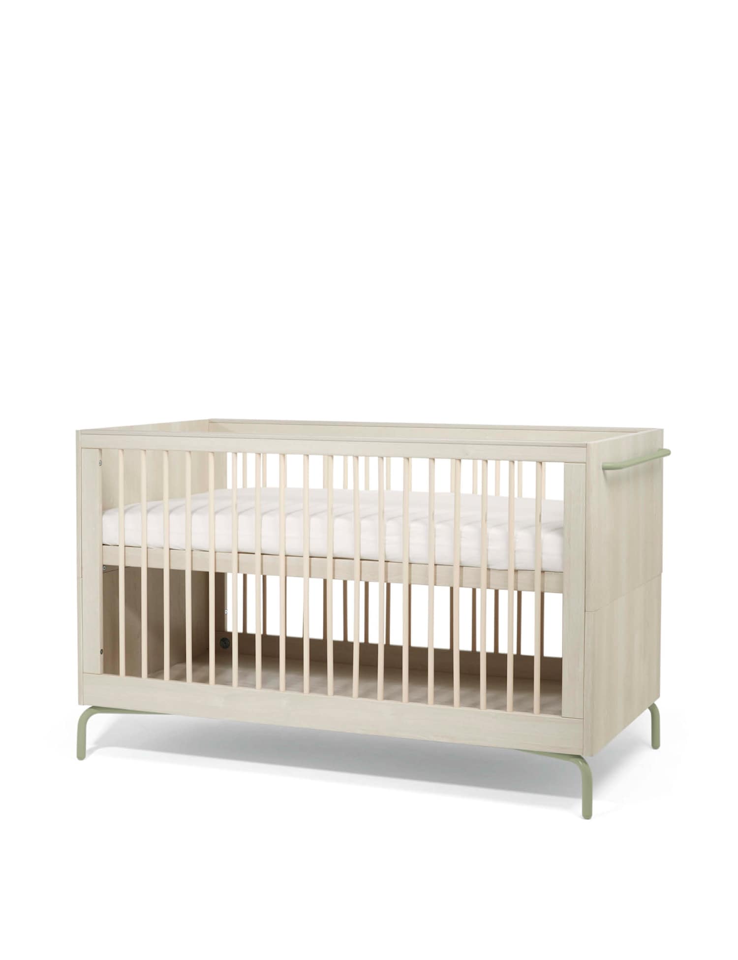 Mamas & Papas 2pc Kinlay Cot Bed & Dresser Set Green