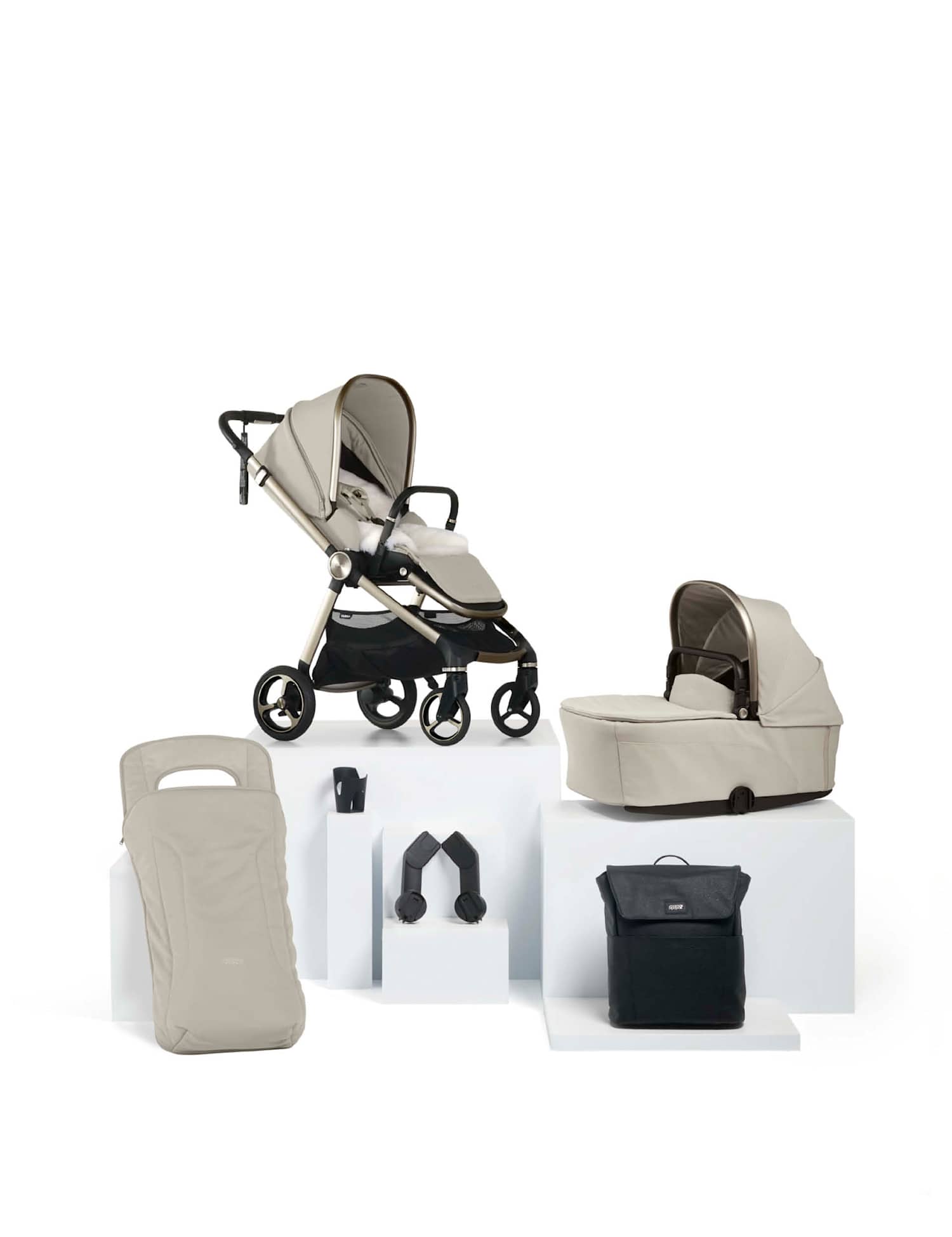 Mamas & Papas Vardo Shell 7 Piece Essential Kit Beige