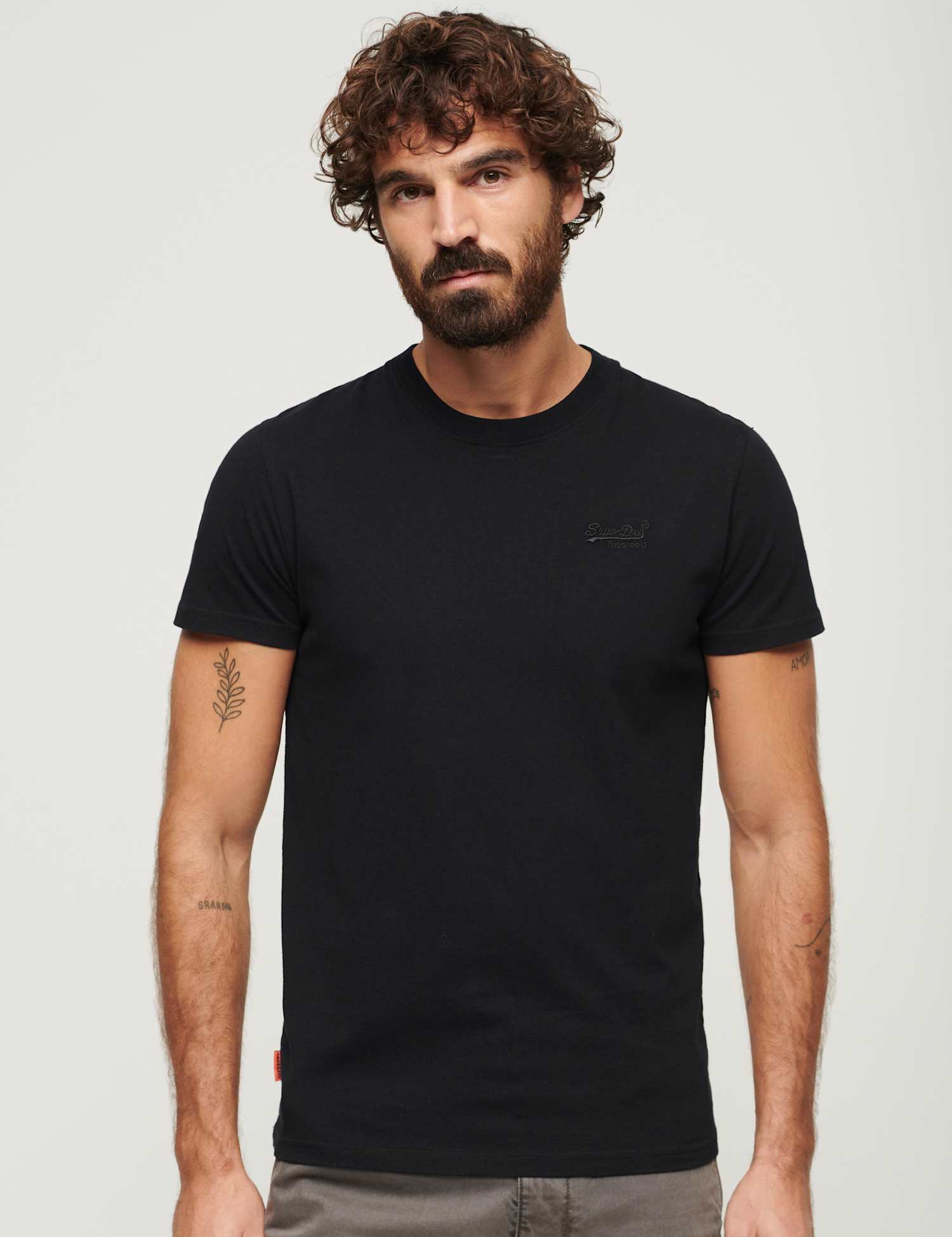 Superdry & Co Pure Cotton T-Shirt Black