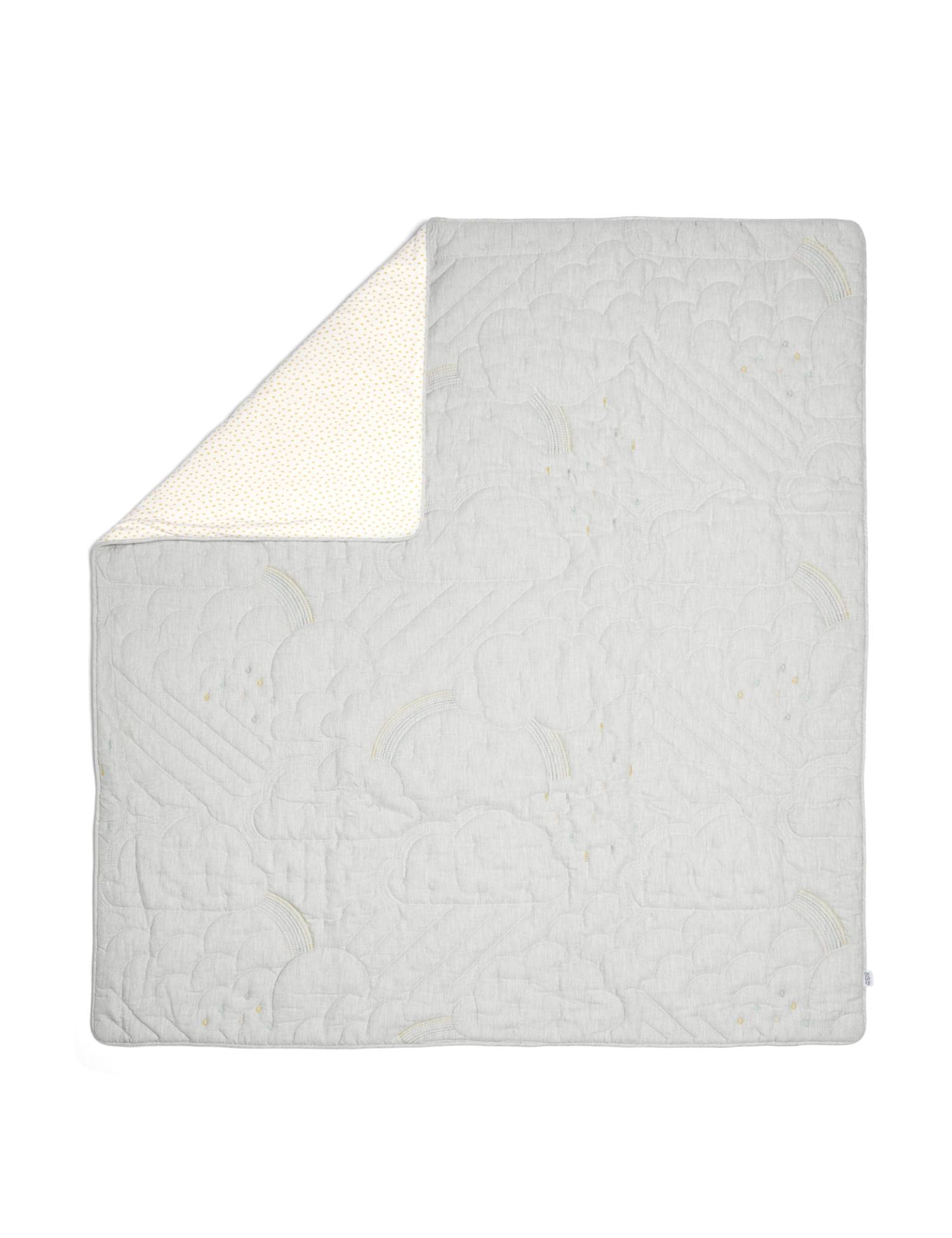 Mamas & Papas Dream Upon a Cloud 3.0 Tog Cotbed Quilt Grey