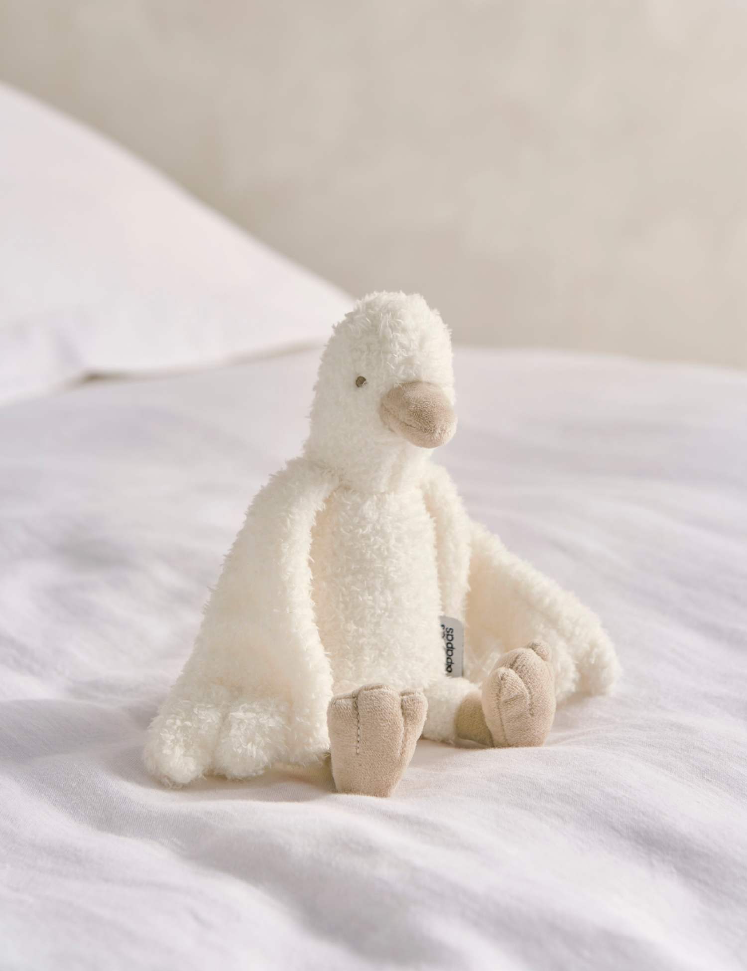 Mamas & Papas Welcome To The World Duckling Beanie Toy (0+ Yrs) Brown