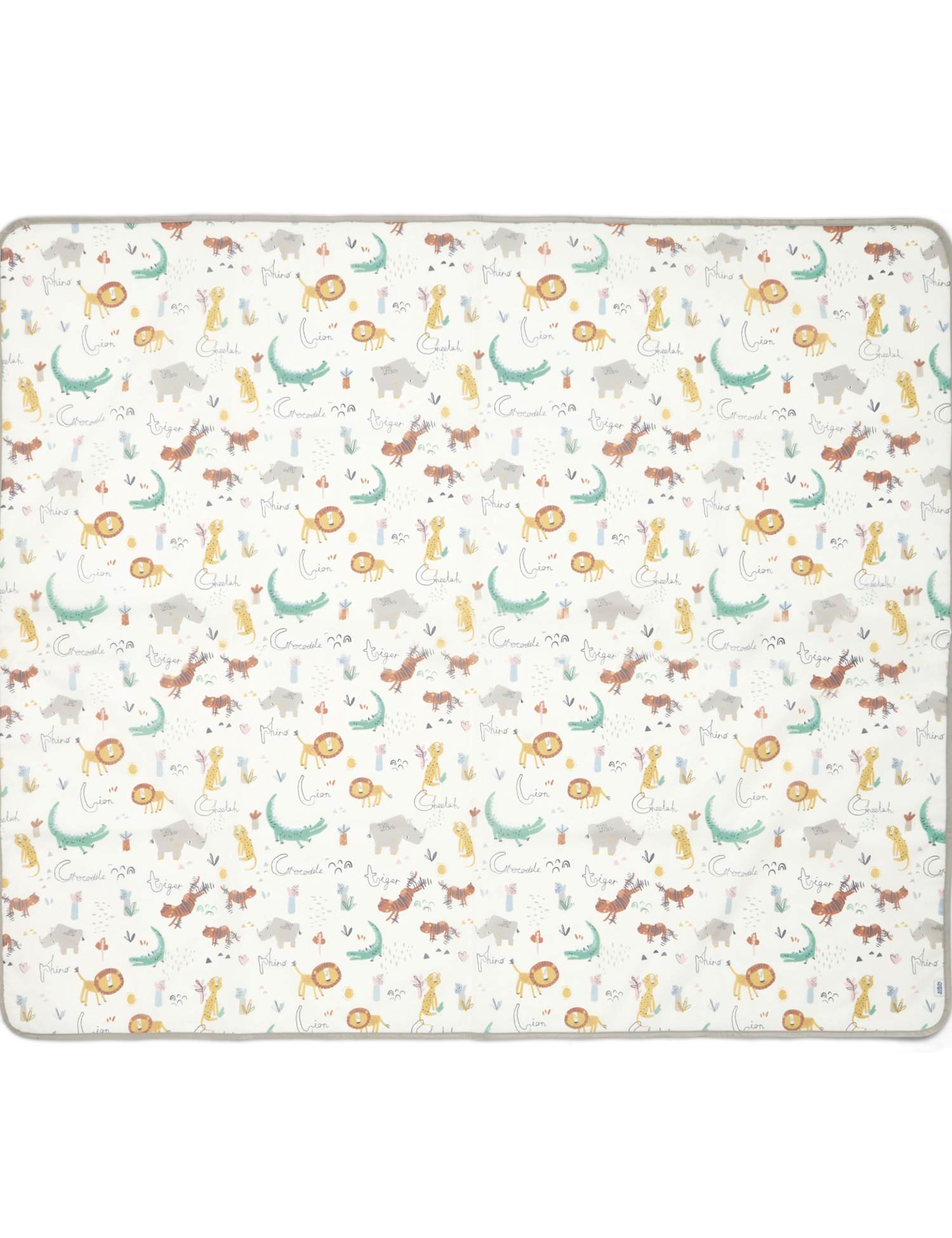 Mamas & Papas Jungle Alphabet Splash Mat Multi