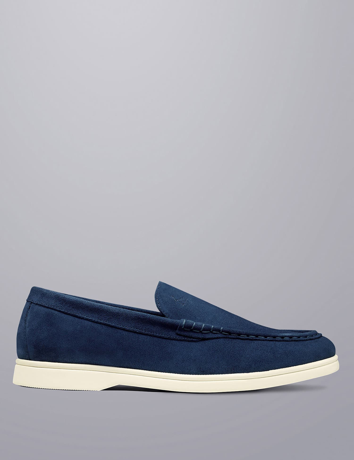 Charles Tyrwhitt Suede Slip On Shoes Blue