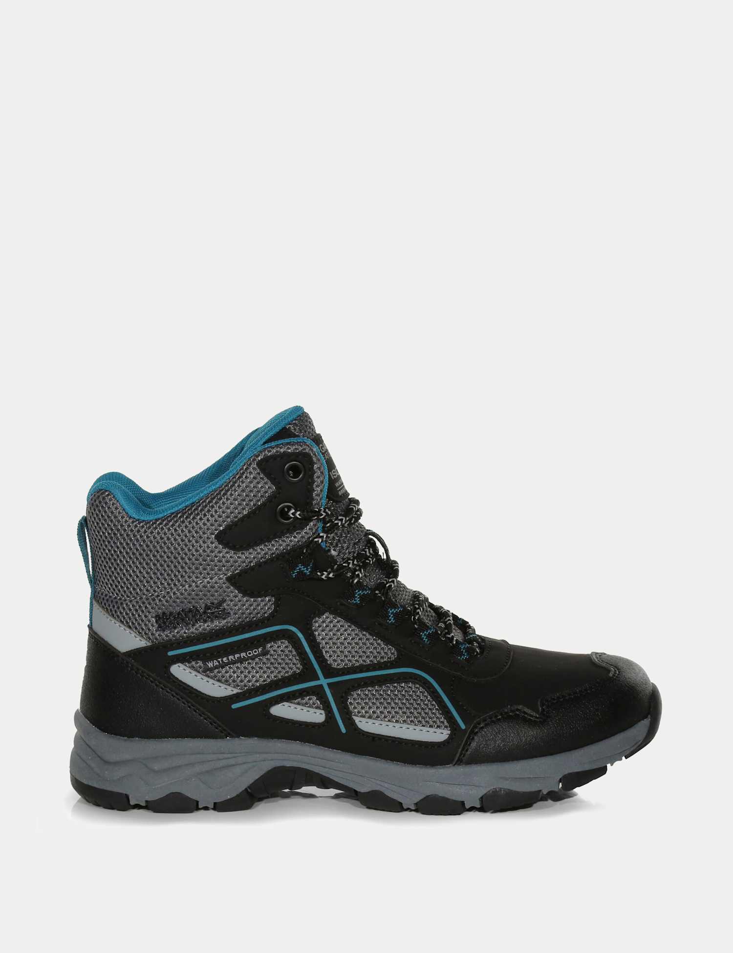 Regatta Vendeavour Waterproof Walking Boots Black Mix