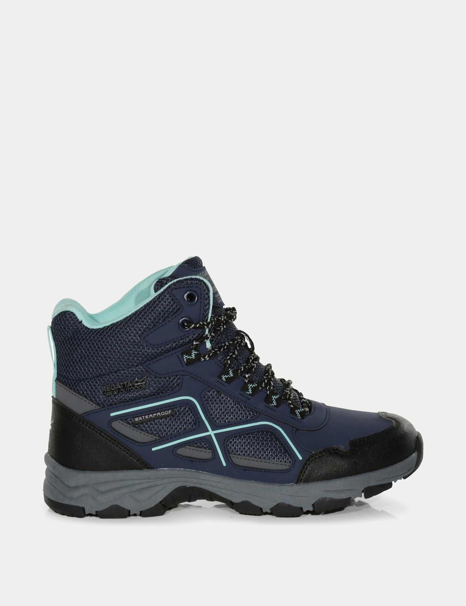 Regatta Vendeavour Waterproof Walking Boots Navy Mix
