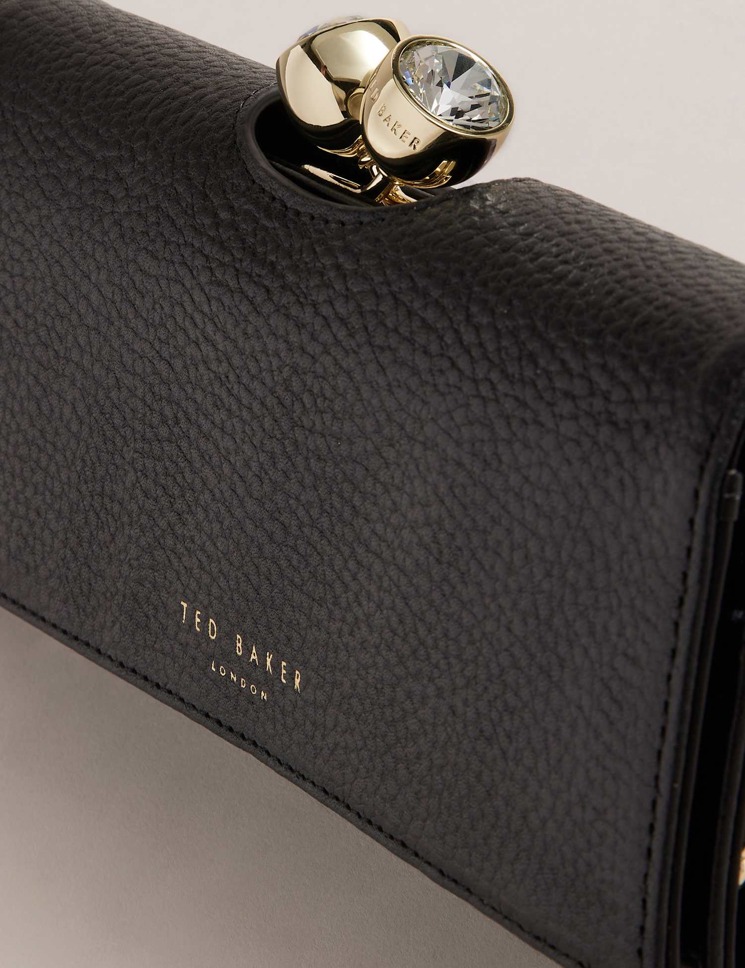 Ted Baker Rosyela Large Bobble Purse Black