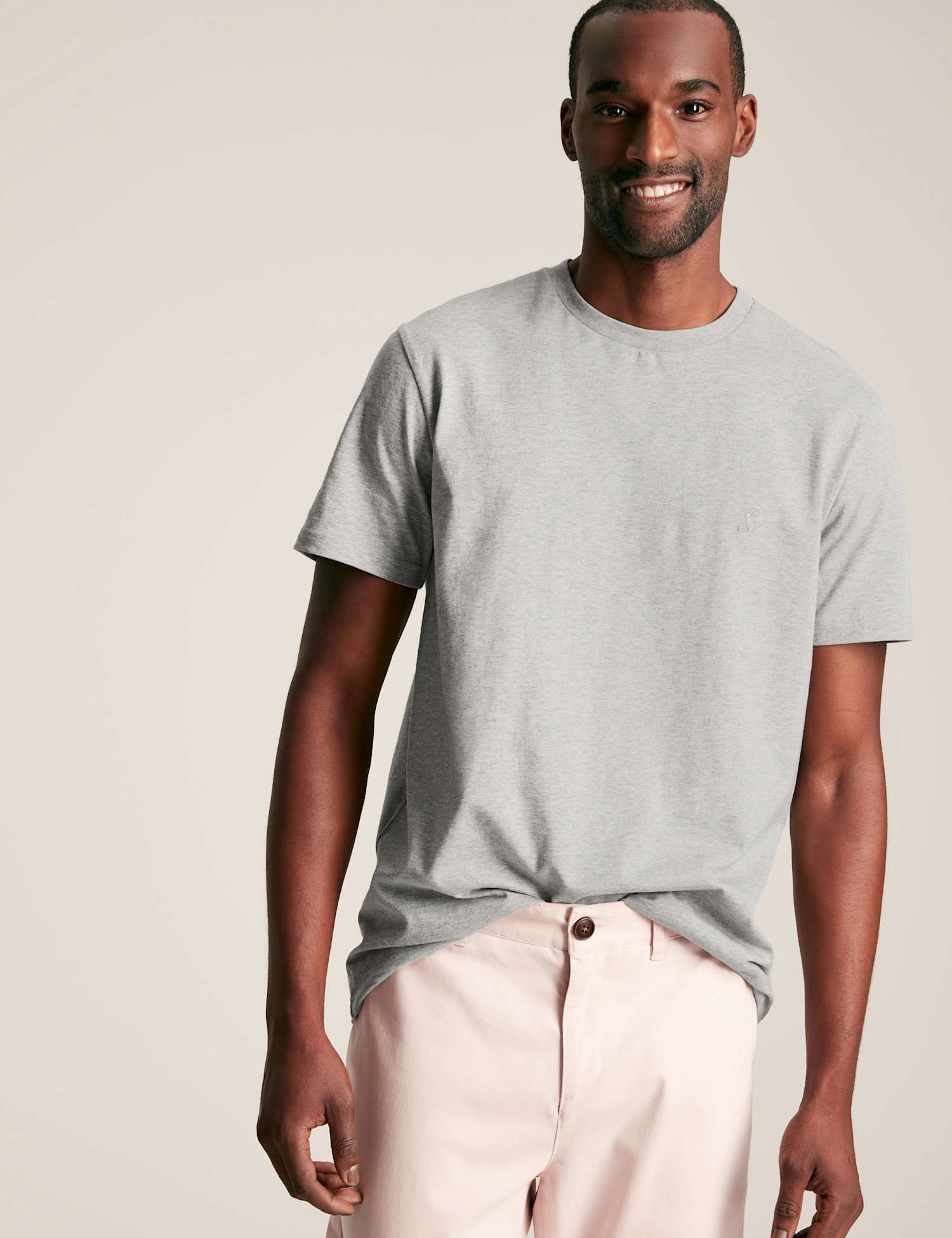 Joules Pure Cotton T-Shirt Grey