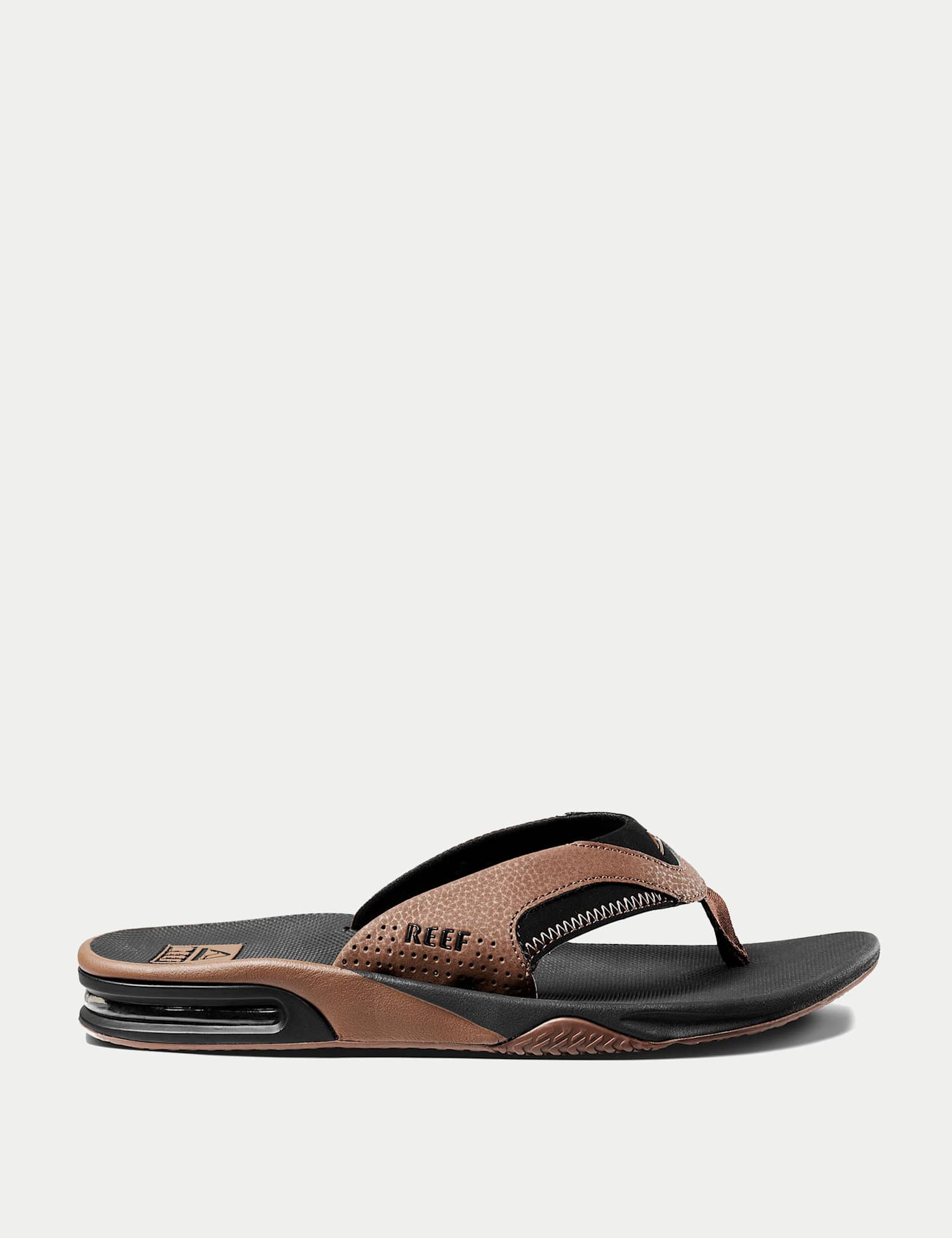 REEF Fanning Flip Flops Tan