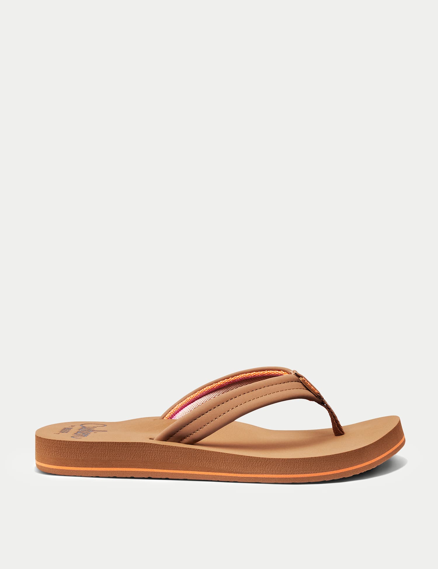 REEF Cushion Breeze Flat Flip Flops Tan