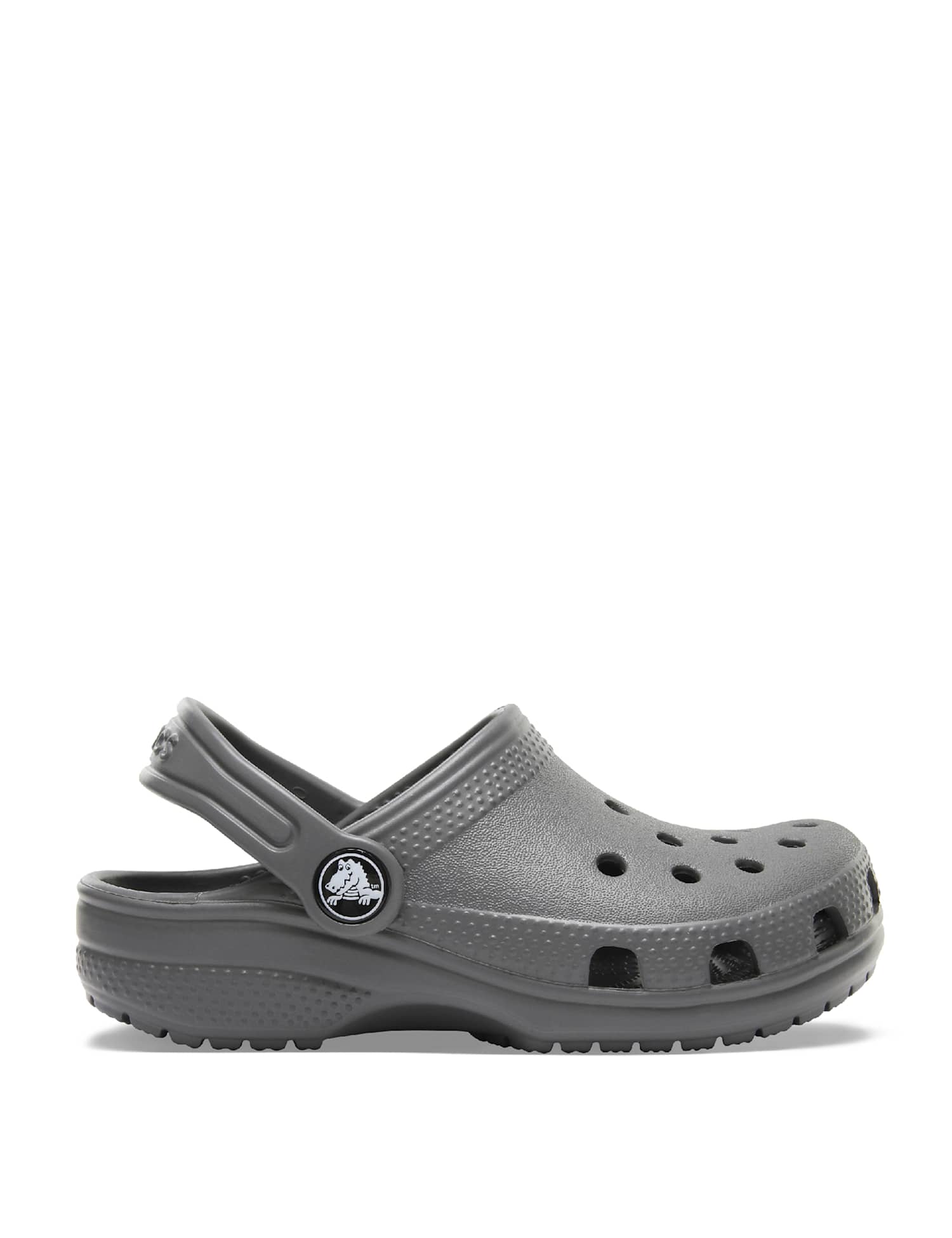 Crocs Kids' Classic Clogs (11 Small - 6 Large) Grey