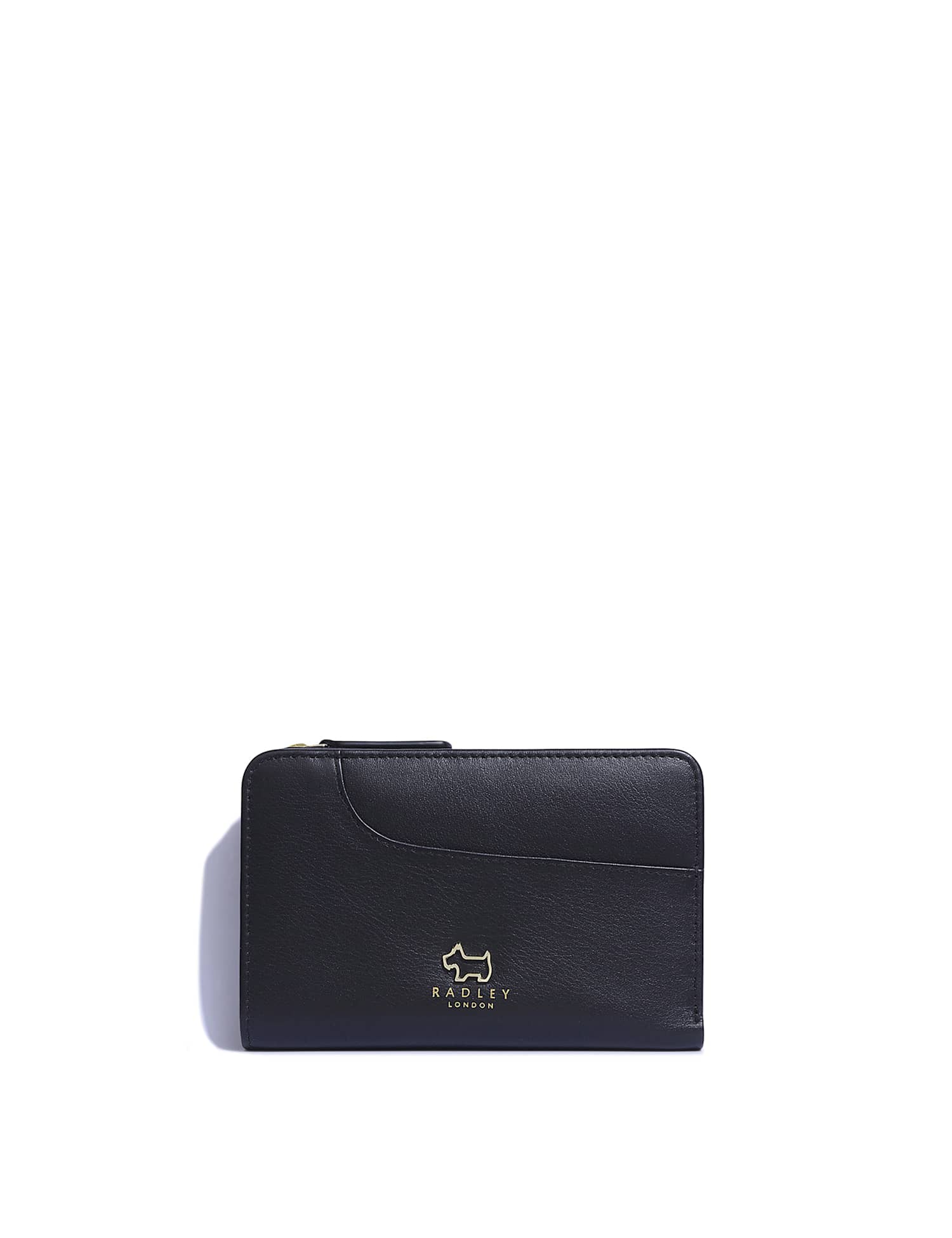 Radley Pockets Leather Foldover Purse Black