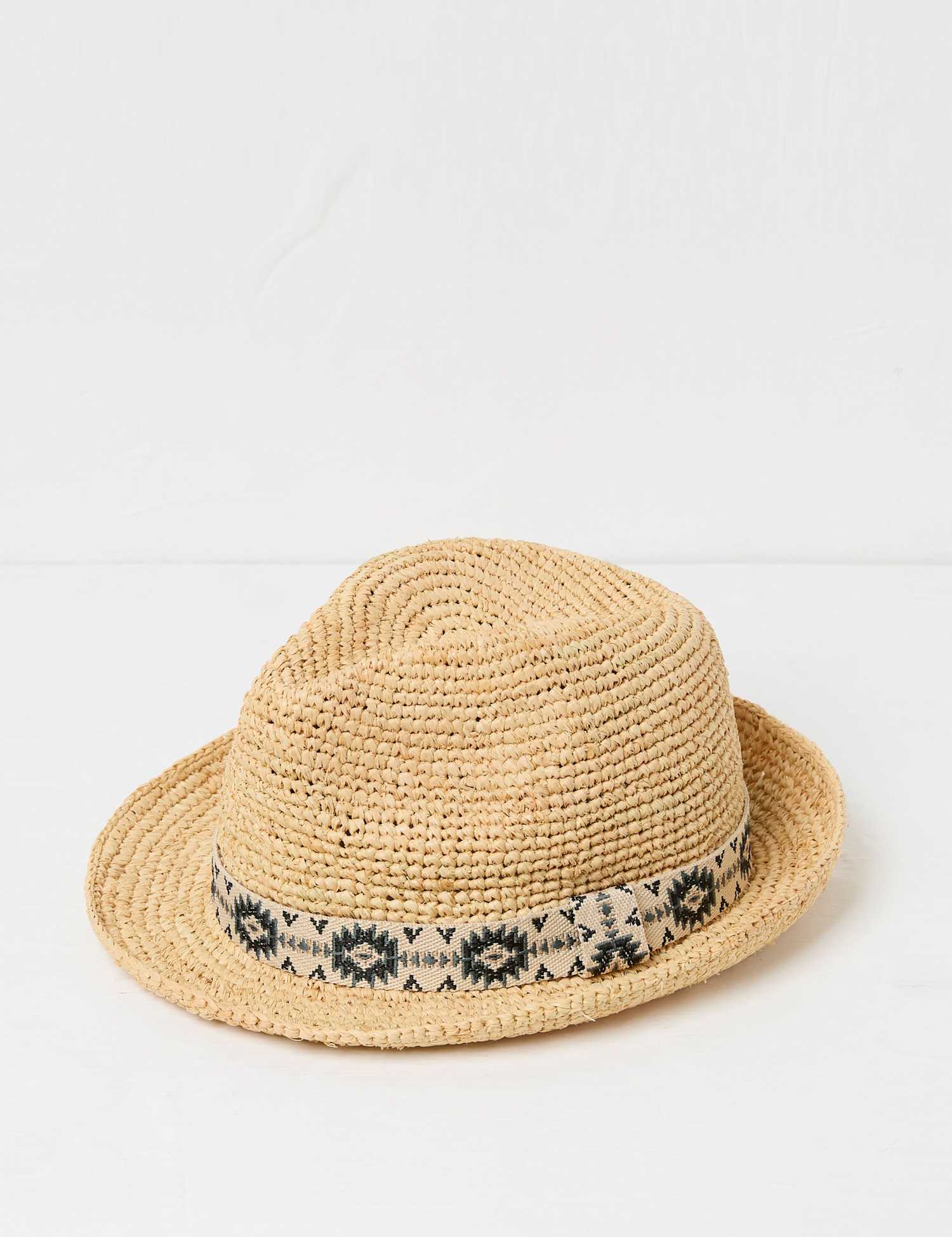 FatFace Trilby Hat Ivory
