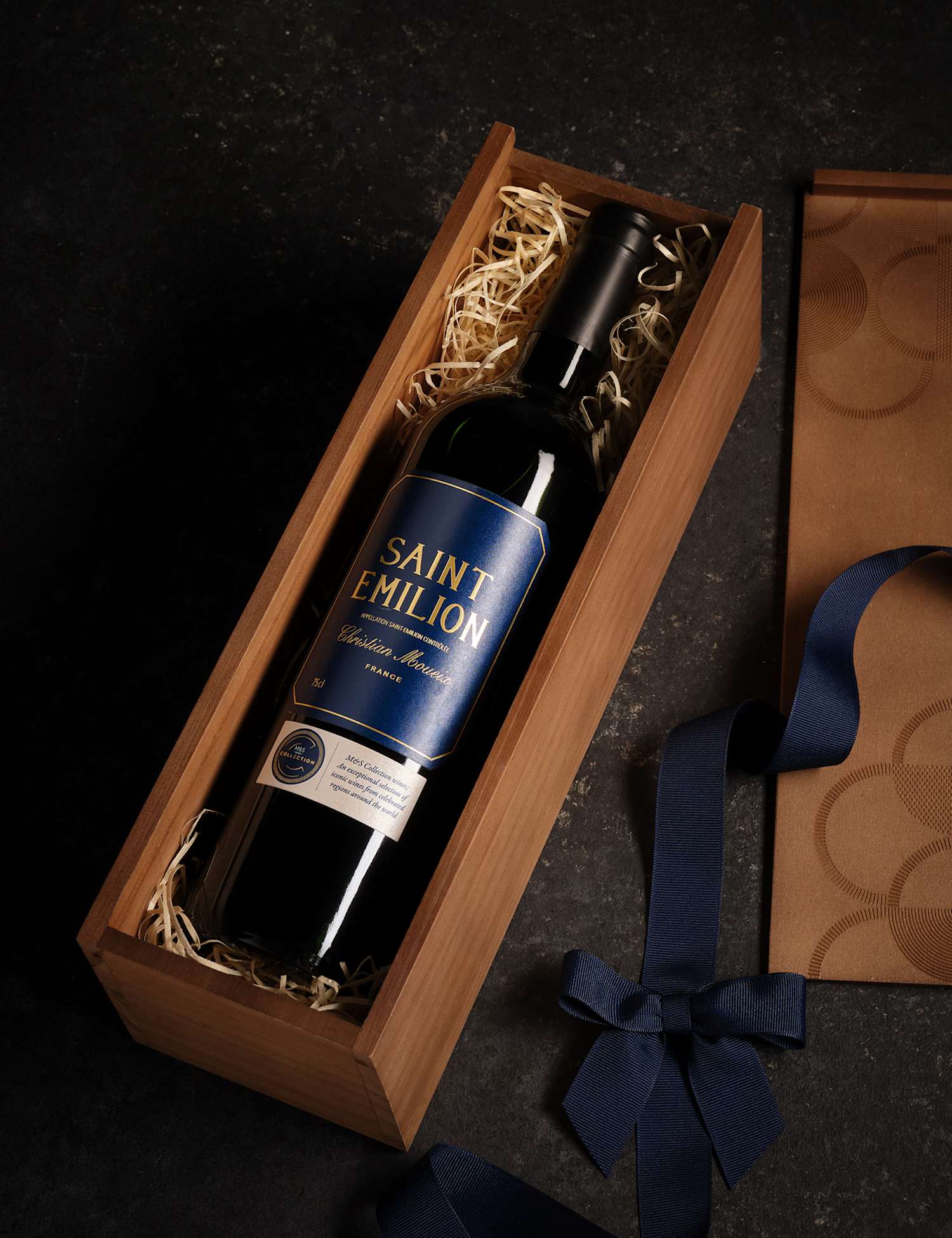 M&S Hampers St Emilion Red Wine Gift