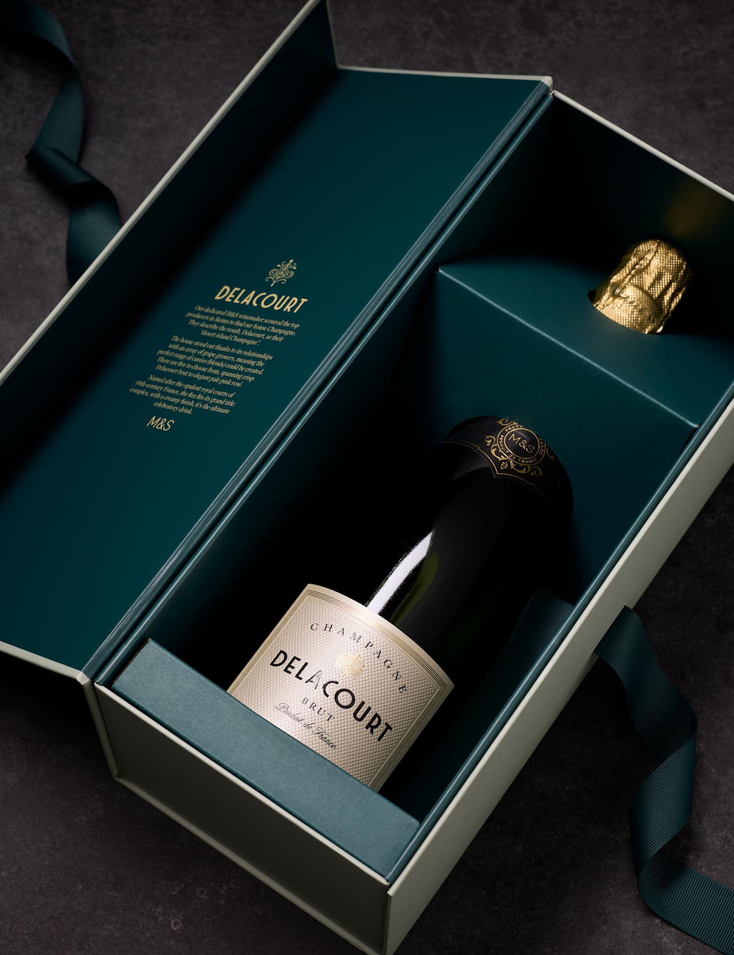 M&S Hampers Delacourt Brut Champagne Gift