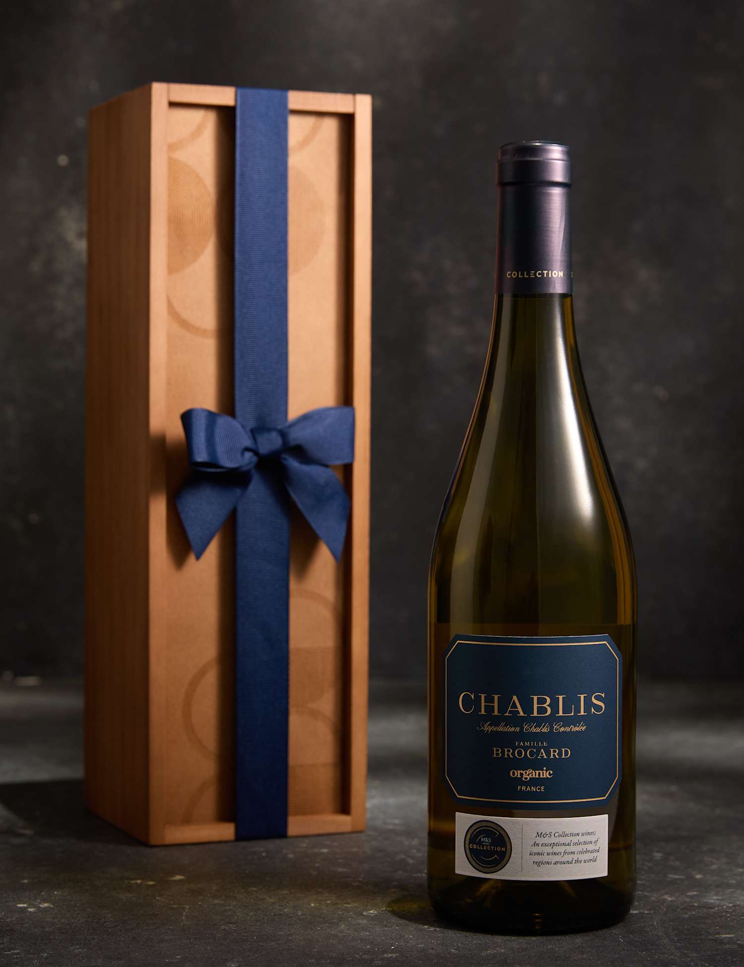 M&S Hampers Collection Organic Chablis White Wine Gift