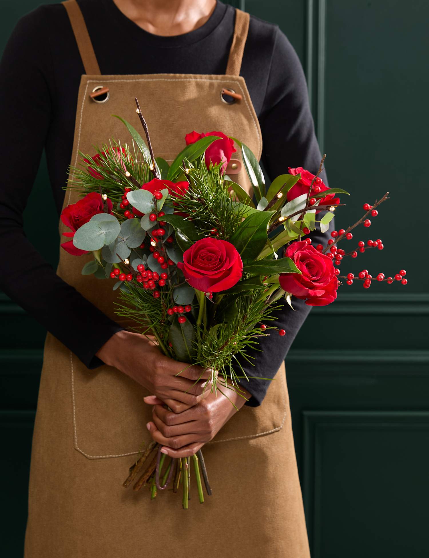 Image of M&S Flower Market Festive Red Rose&hellip;