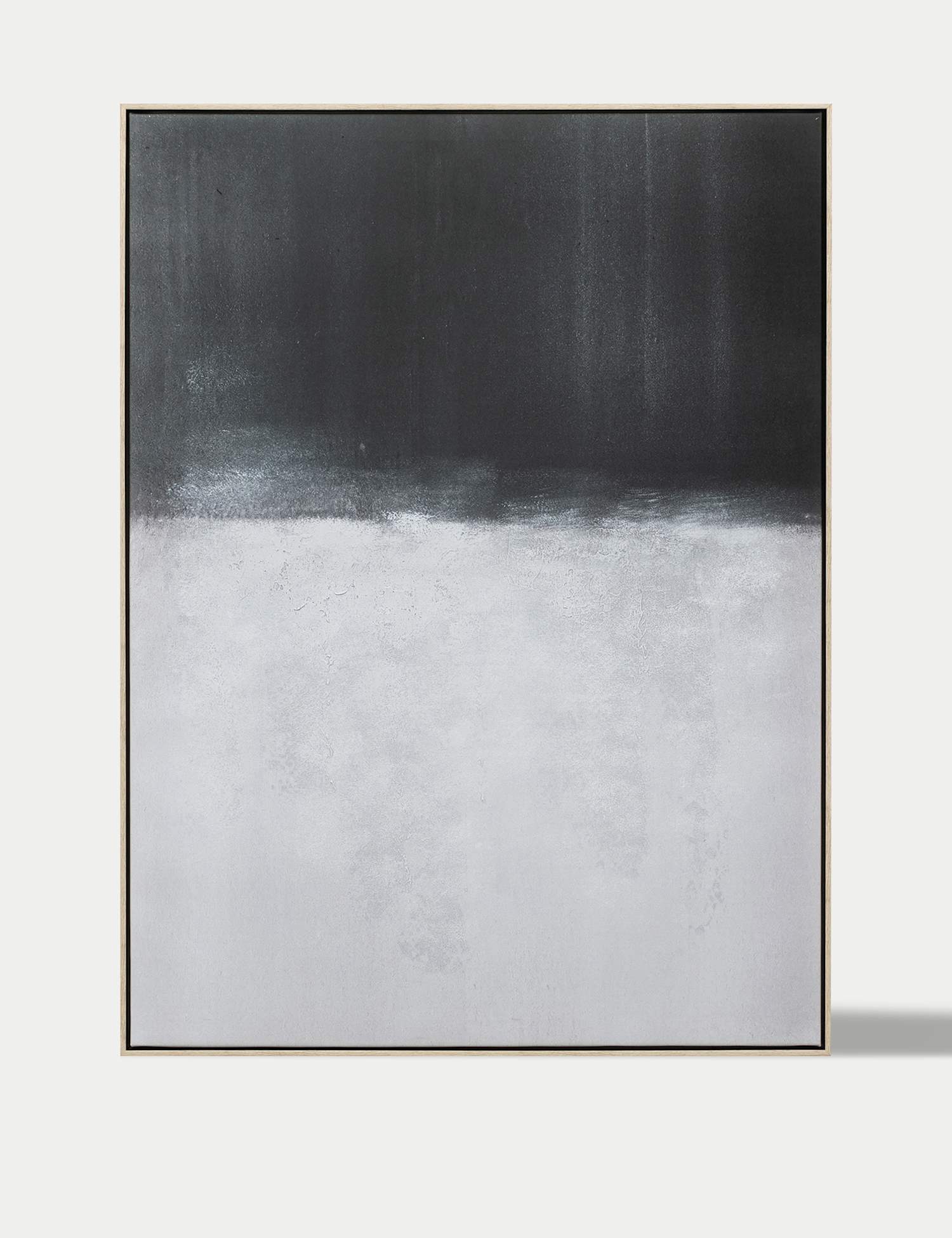 Gallery Direct Horizon Abstract Rectangle Framed Canvas Green