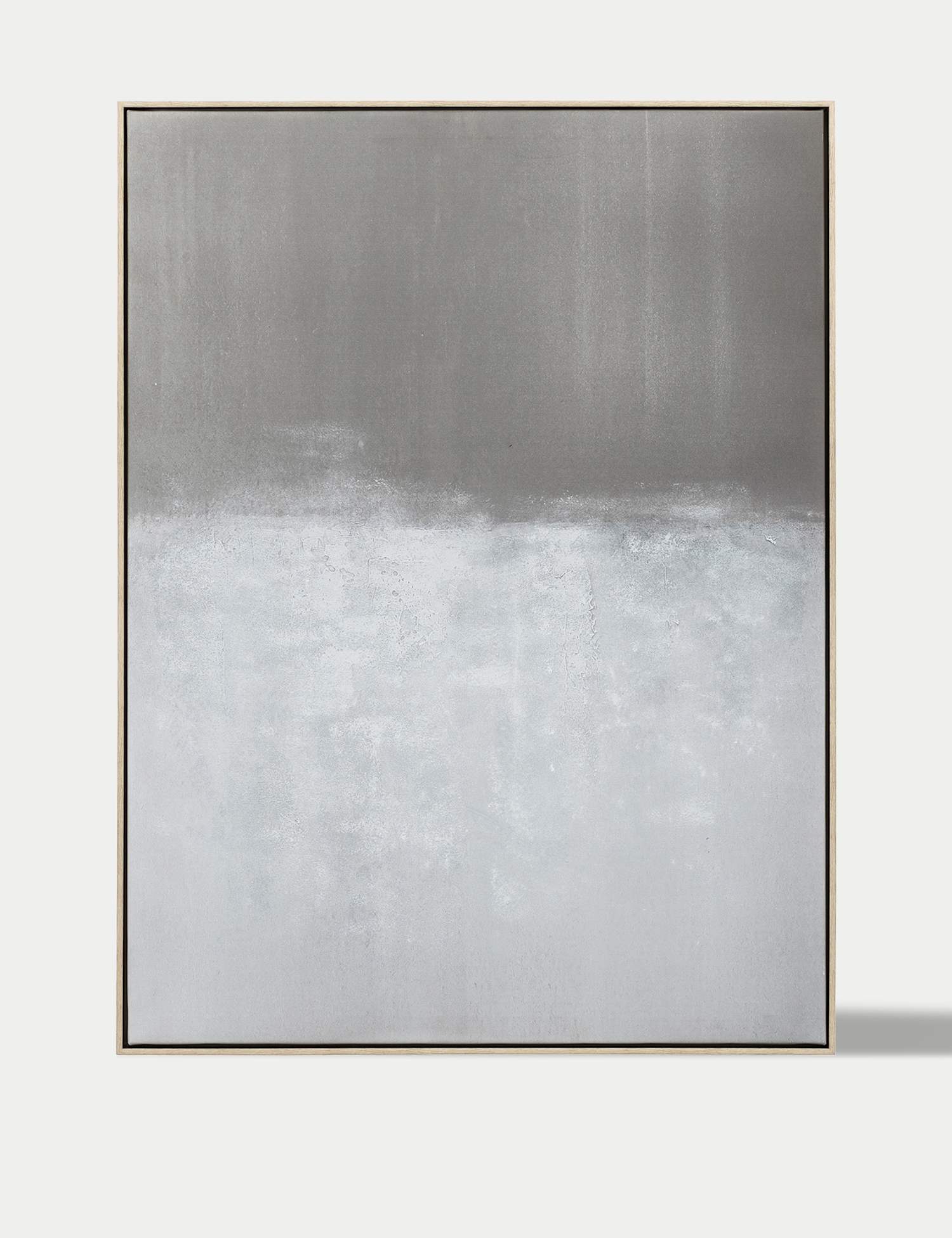 Gallery Direct Horizon Abstract Rectangle Framed Art Taupe