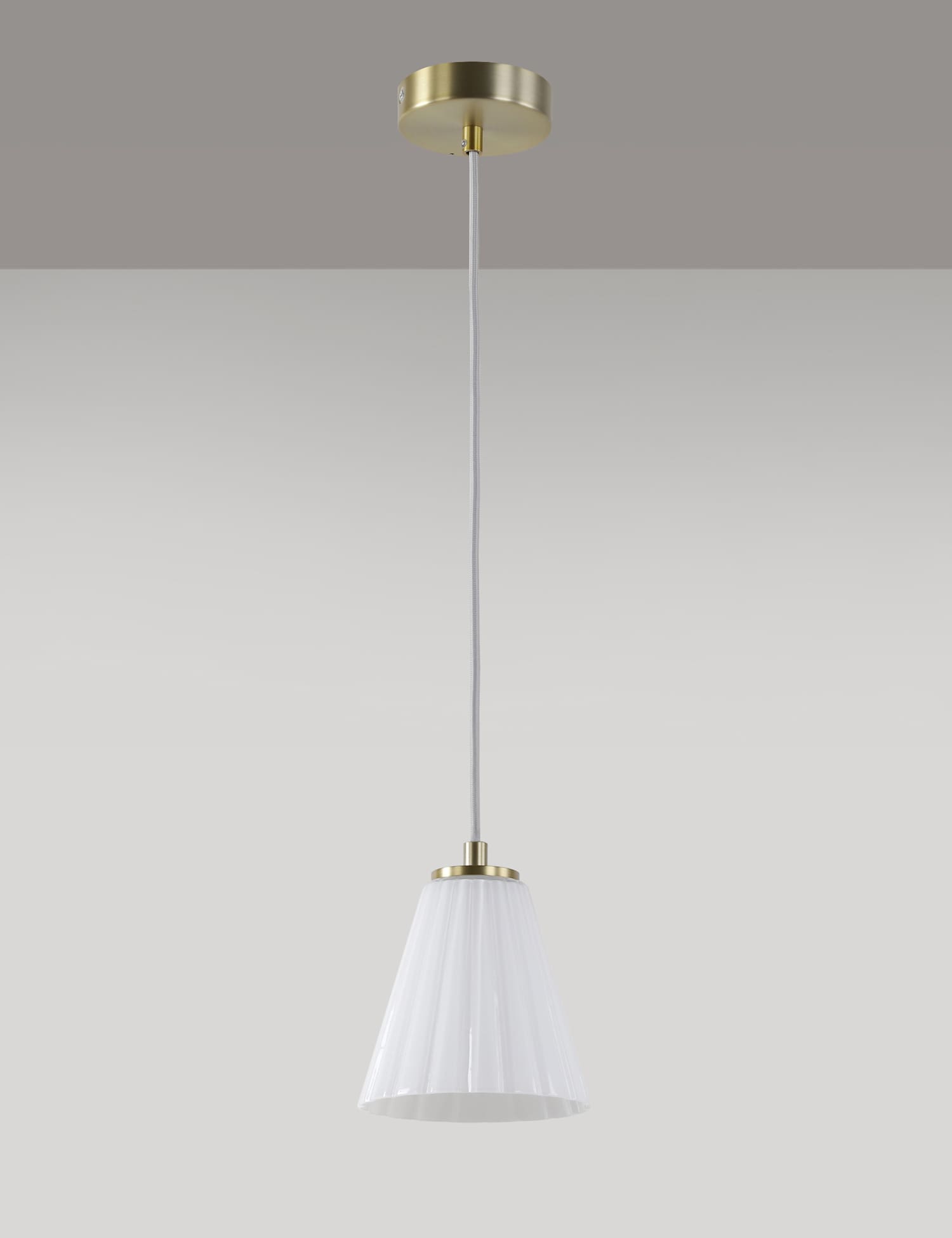 M&S Georgia Pendant Light White