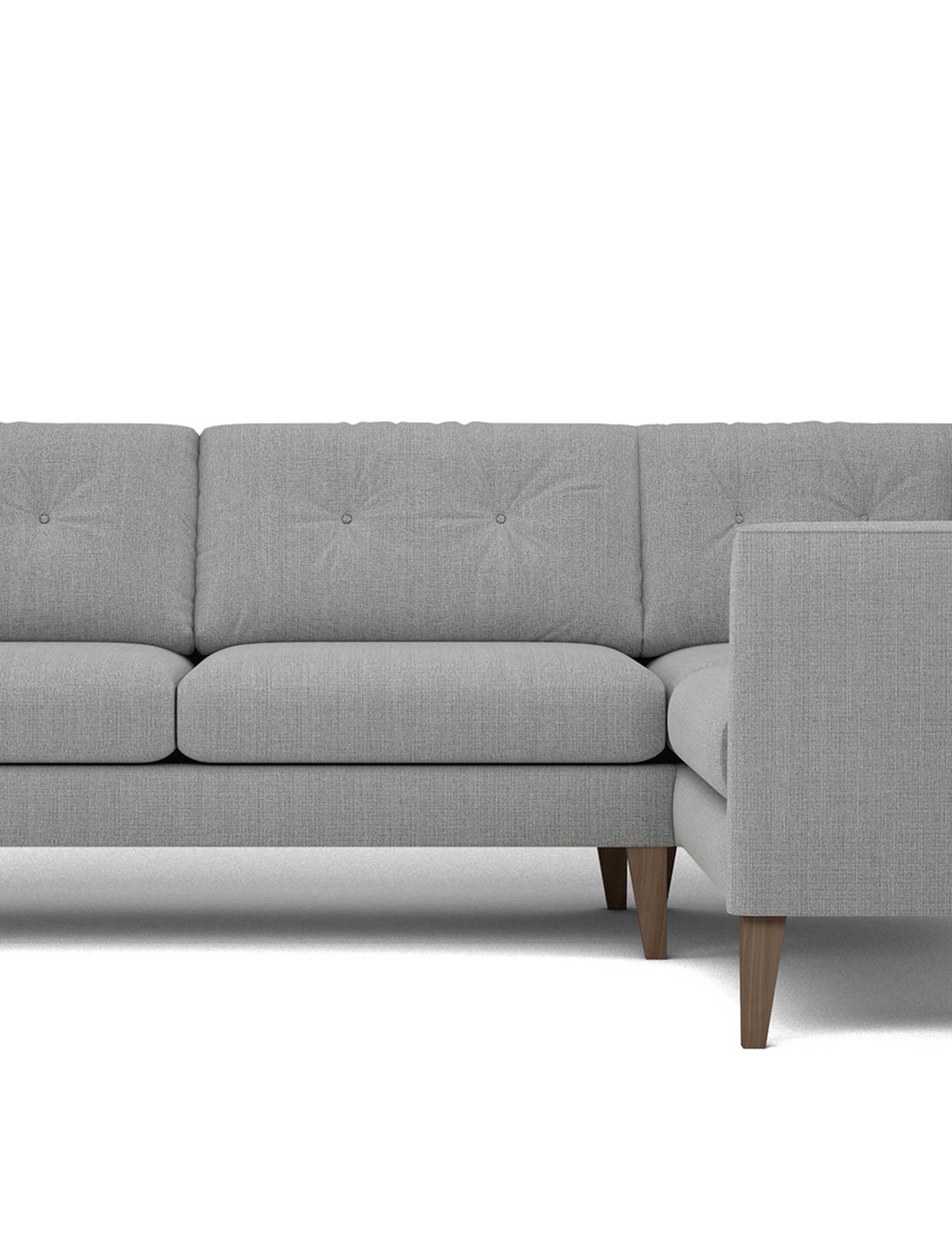Otley Extra Small Corner Sofa Charcoal