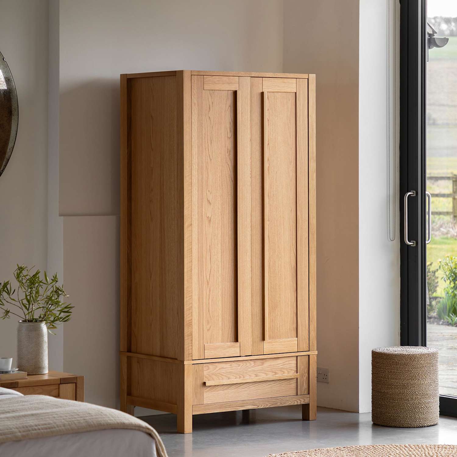 Gallery Direct Sonoma Double Wardrobe - Oak - Available at M&S