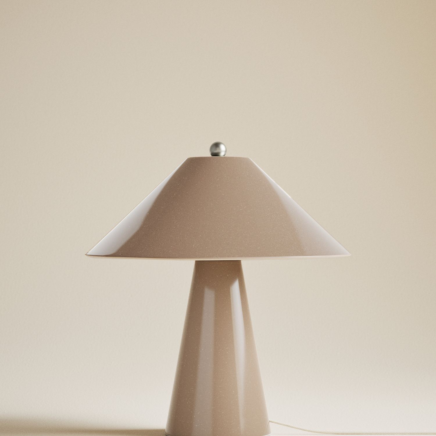 M&S Ceramic Table Lamp - Biscuit