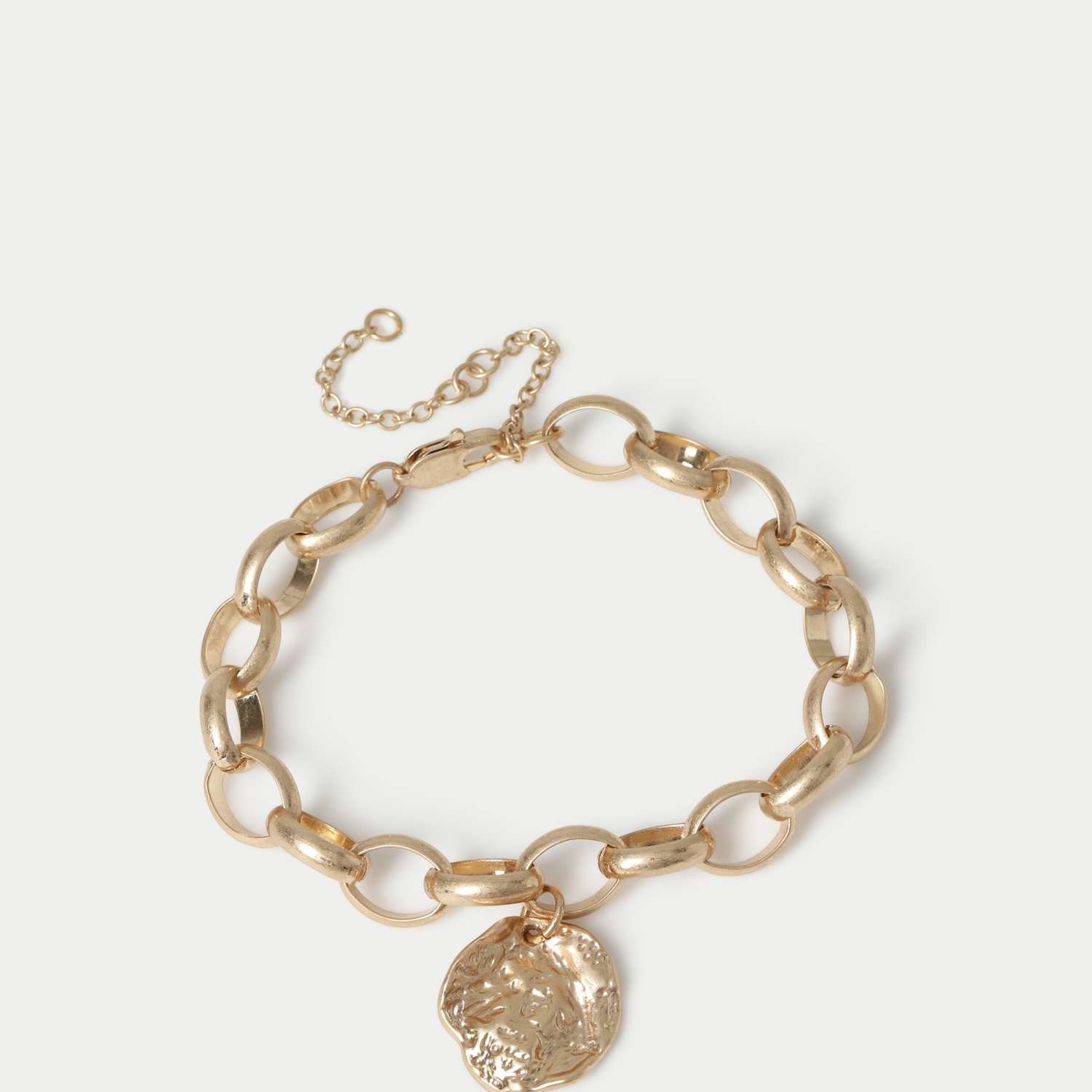 Per Una Women's Brushed Coin Bracelet - Gold