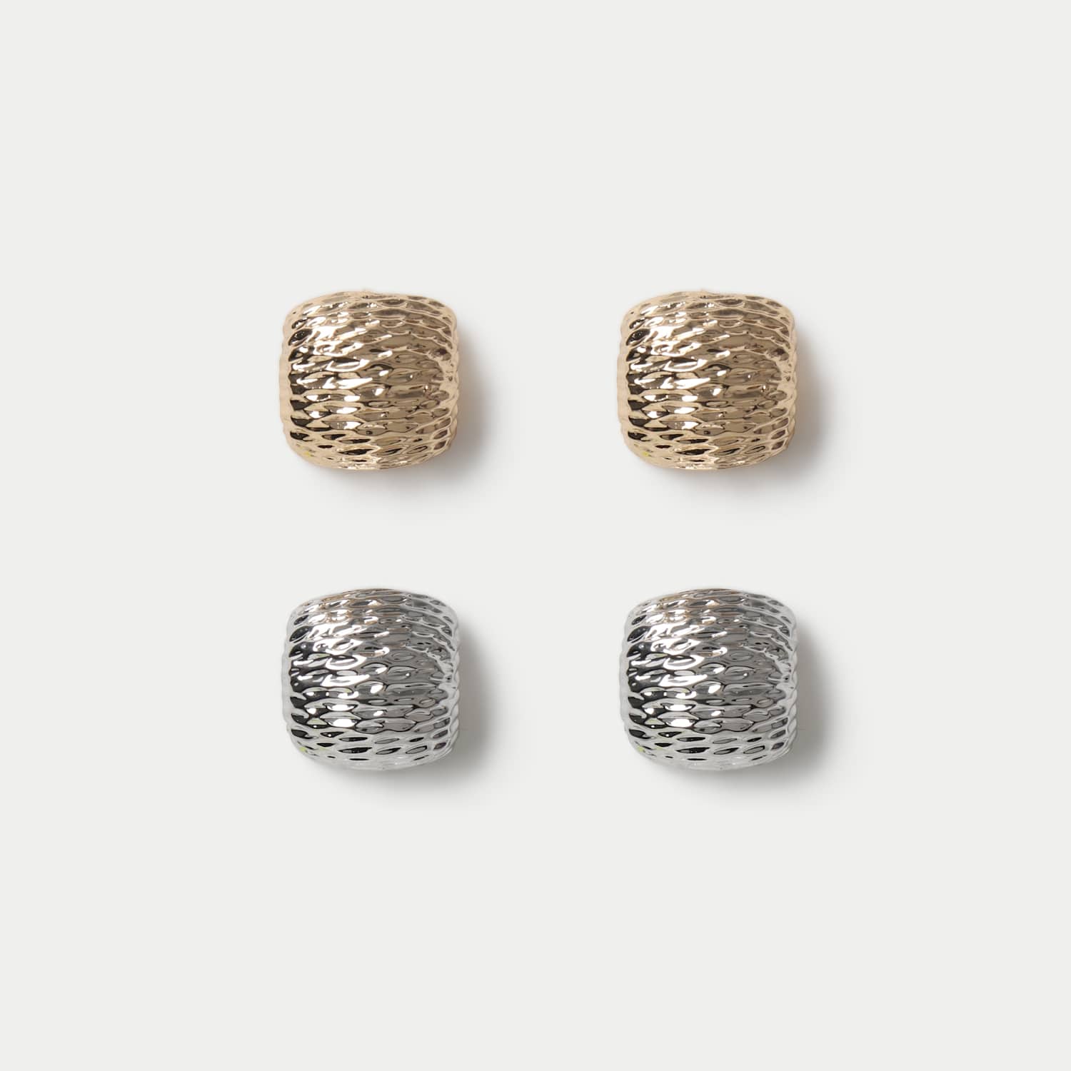 Per Una Women's 2 Pack Stud Earrings - Gold Mix