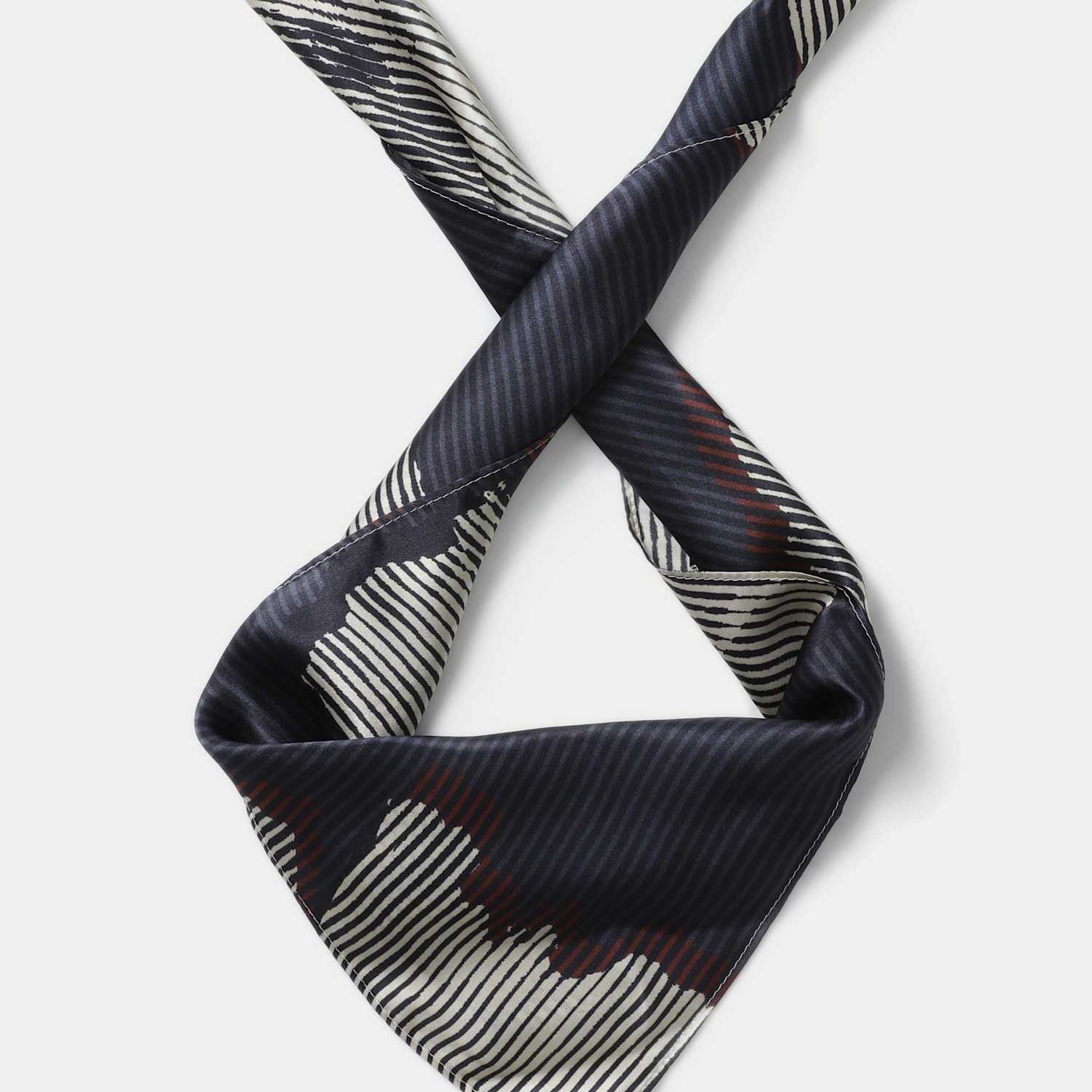 Autograph Men's Auto Floral Scarf - Black