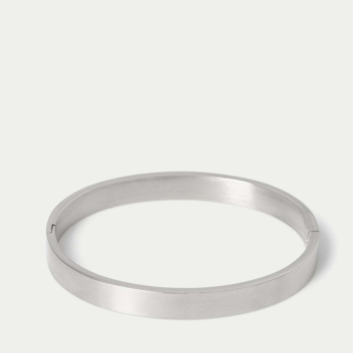 Autograph Men's Auto Stainless Bangle - Silver