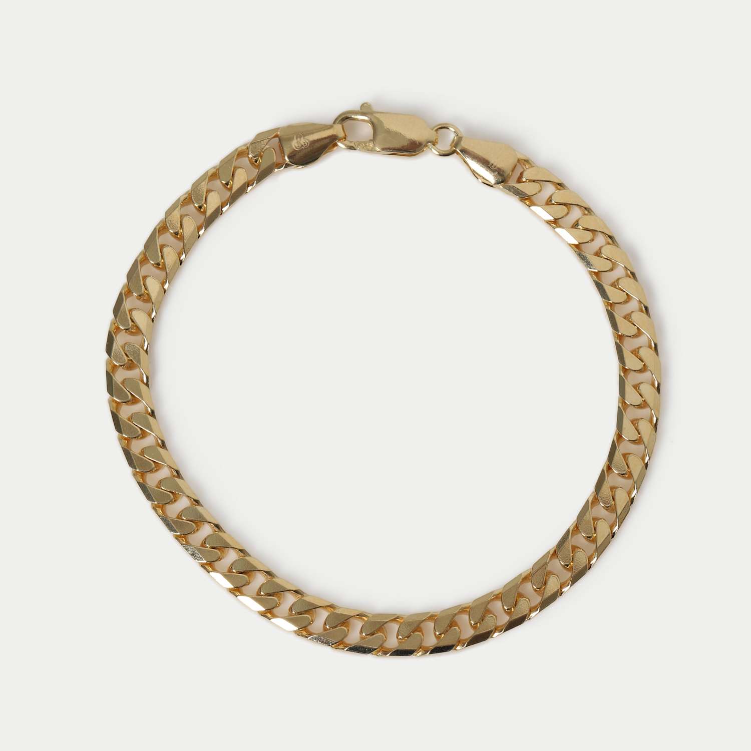 Autograph Men's GP Chunky Curb Chain Bracelet - Gold