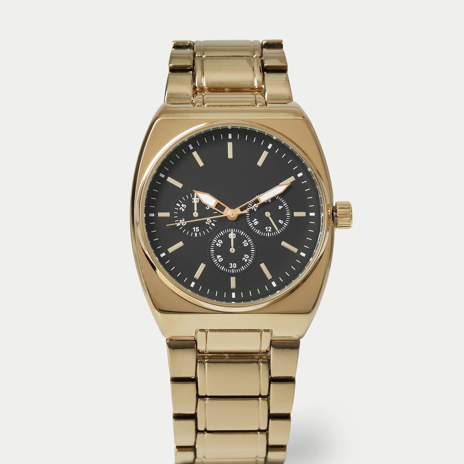 M&S Gold Baton Dial Watch - for Men