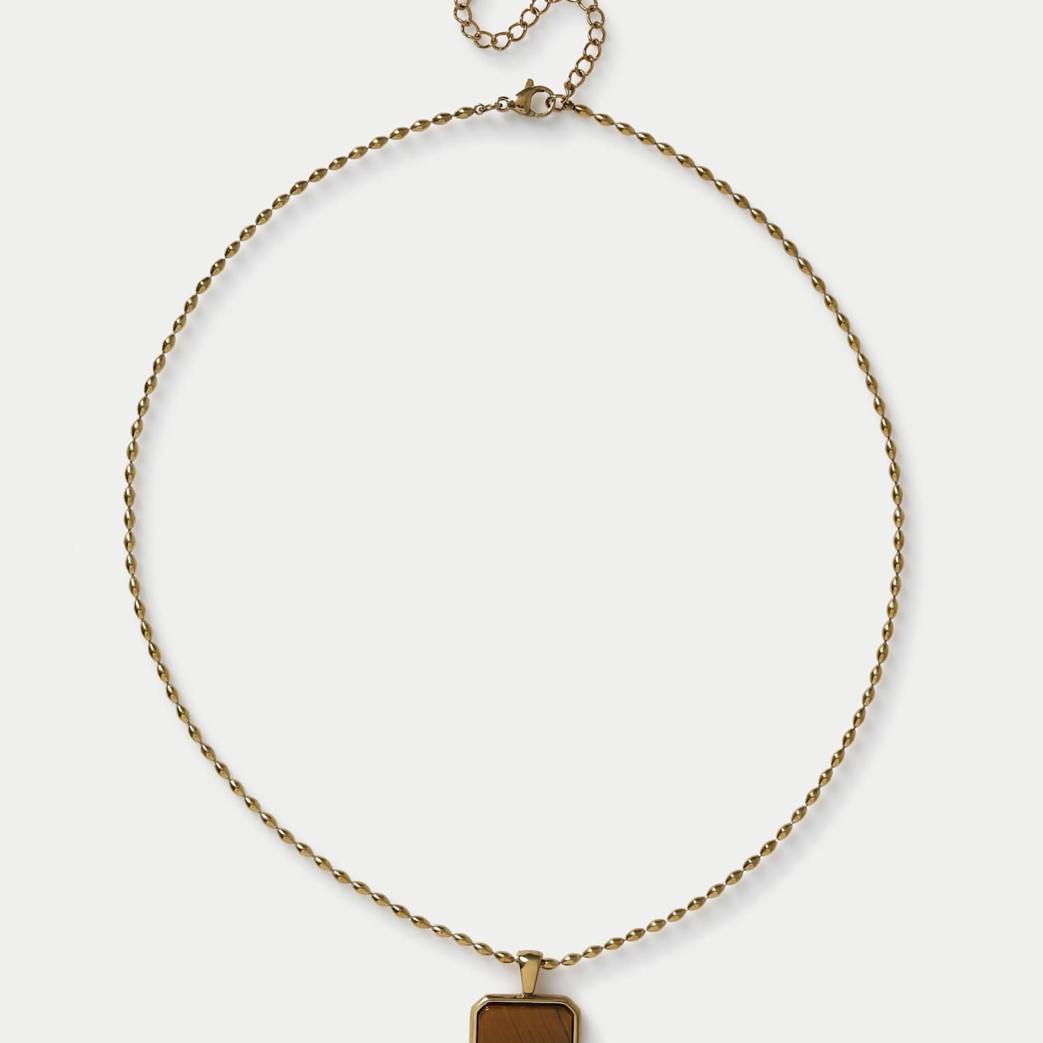 Autograph Men's Auto Semi P Pendant Necklace - Gold