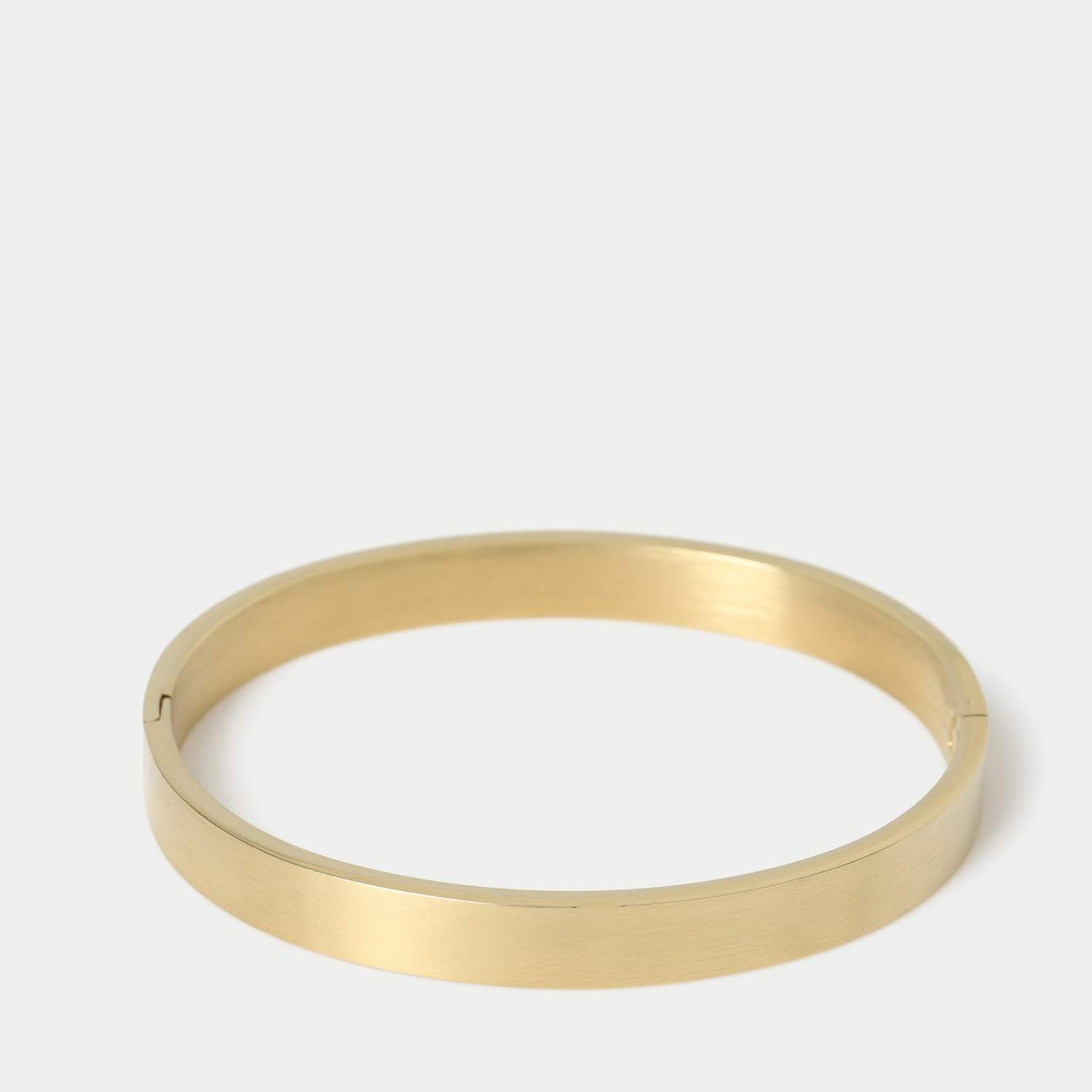 Autograph Men's Auto Stainless Bangle - Gold
