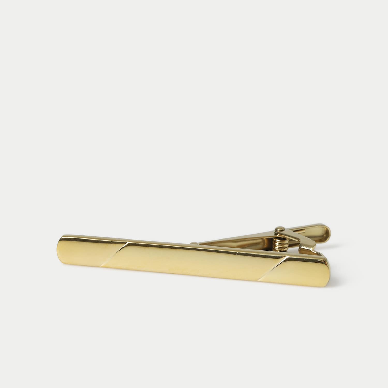 M&S Men's Stainless Engraved Tie Pin - Gold