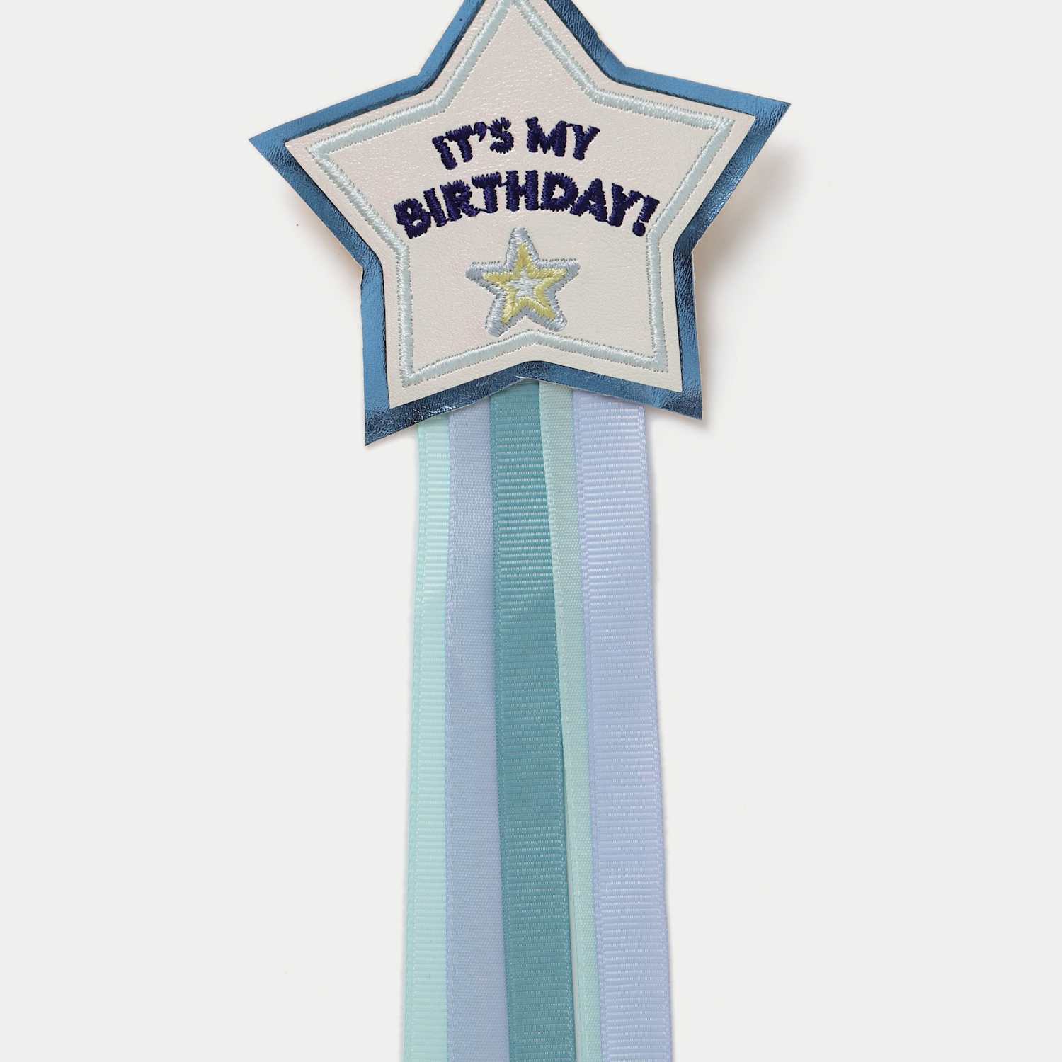 M&S Girls Birthday Star Badge - Multi