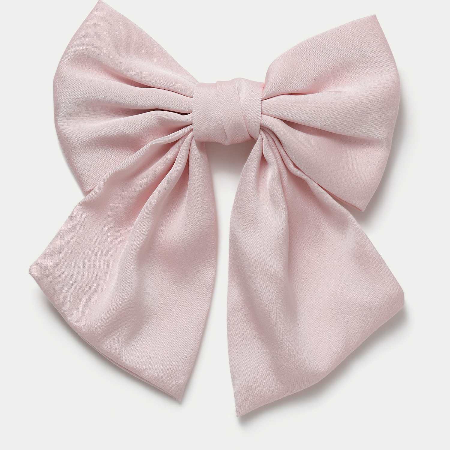 M&S Girls Occasion Satin Bow - Pink