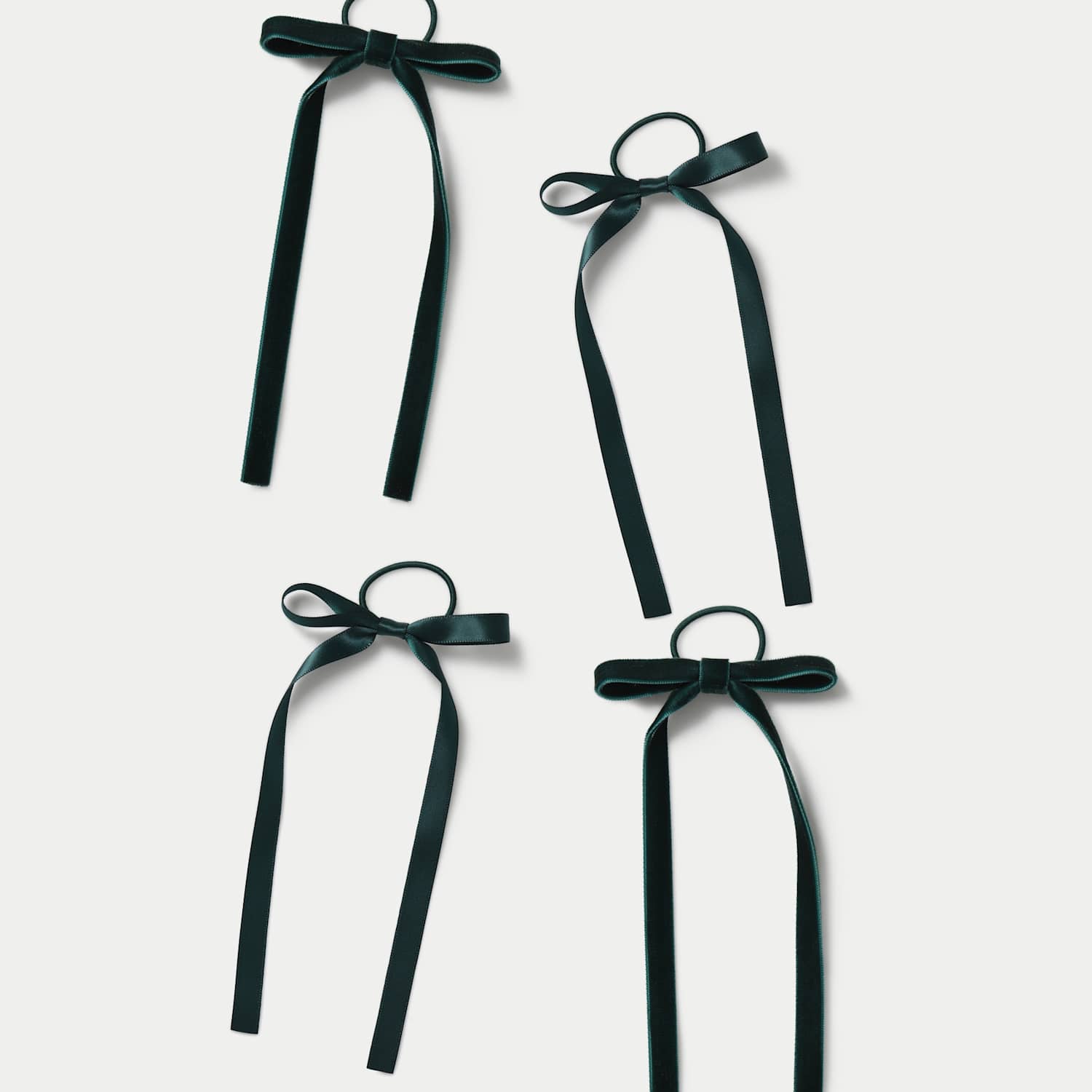 M&S Girls Back To School Green Ponios