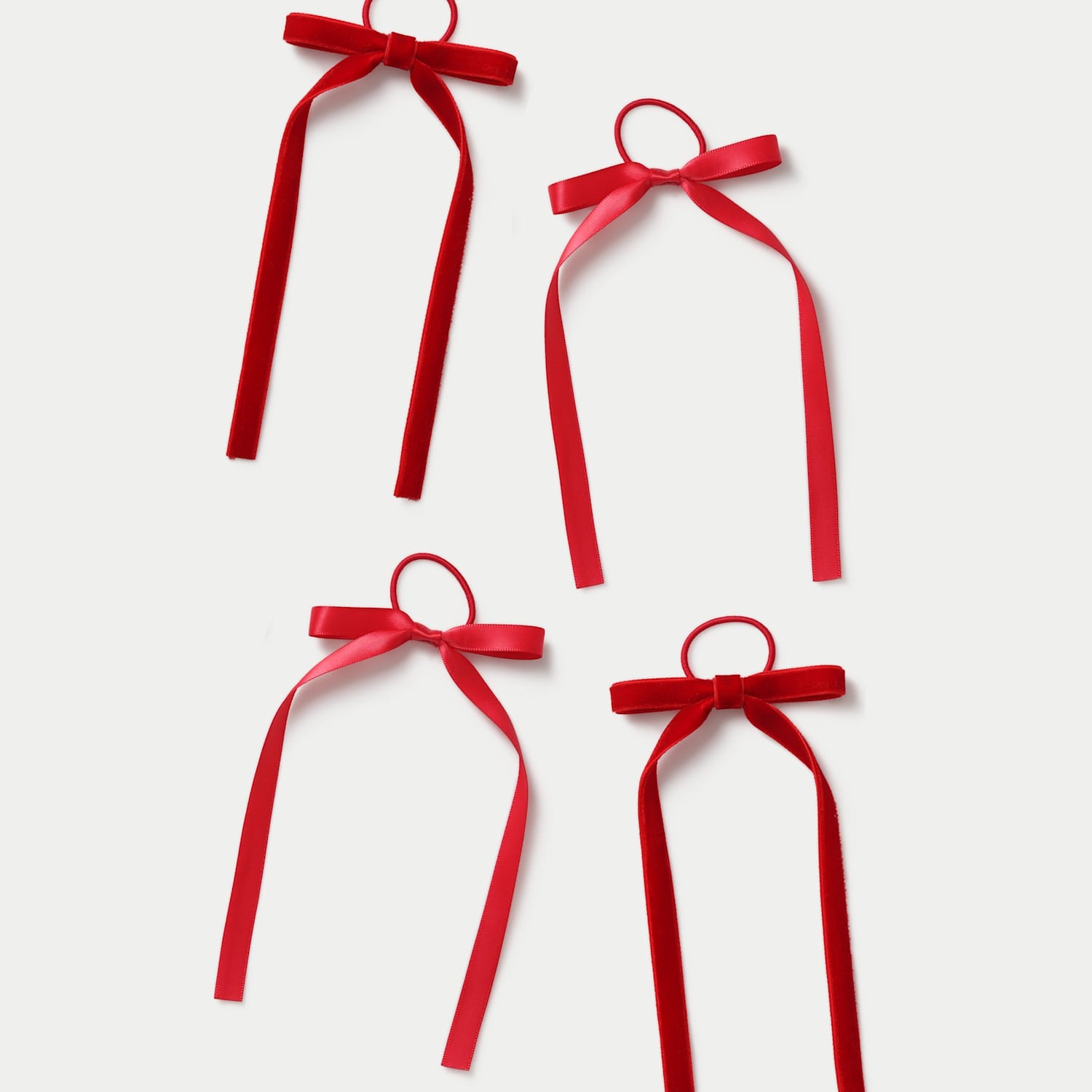 M&S Girls Back To School Red Ponios