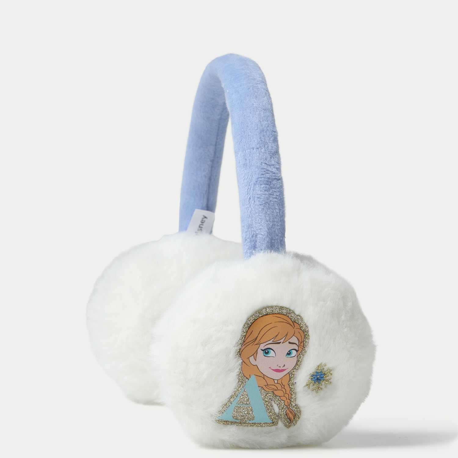 M&S Girls Disney Frozen Earmuffs - S-M - Blue Mix