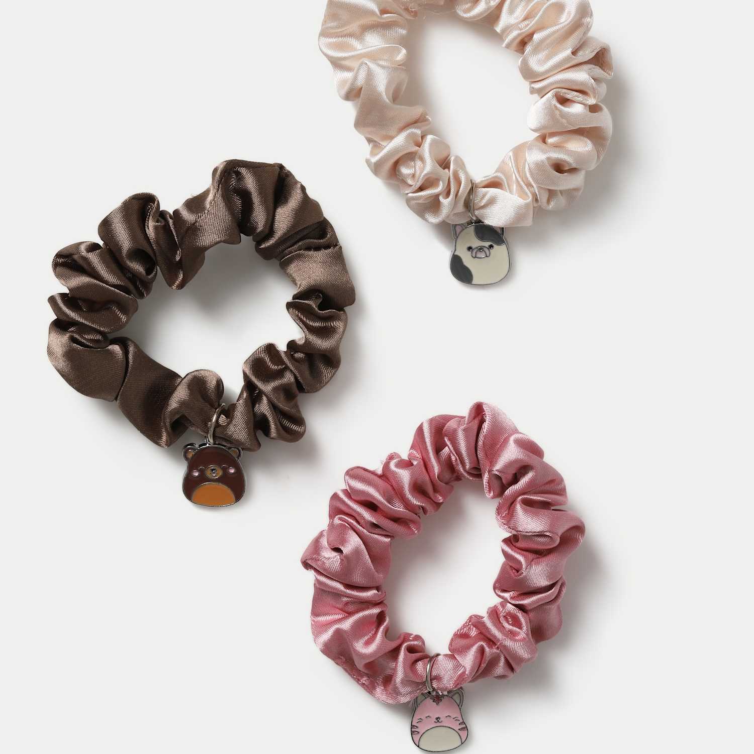M&S Girls Squishmallows Scrunchies 3 Pack - Multi