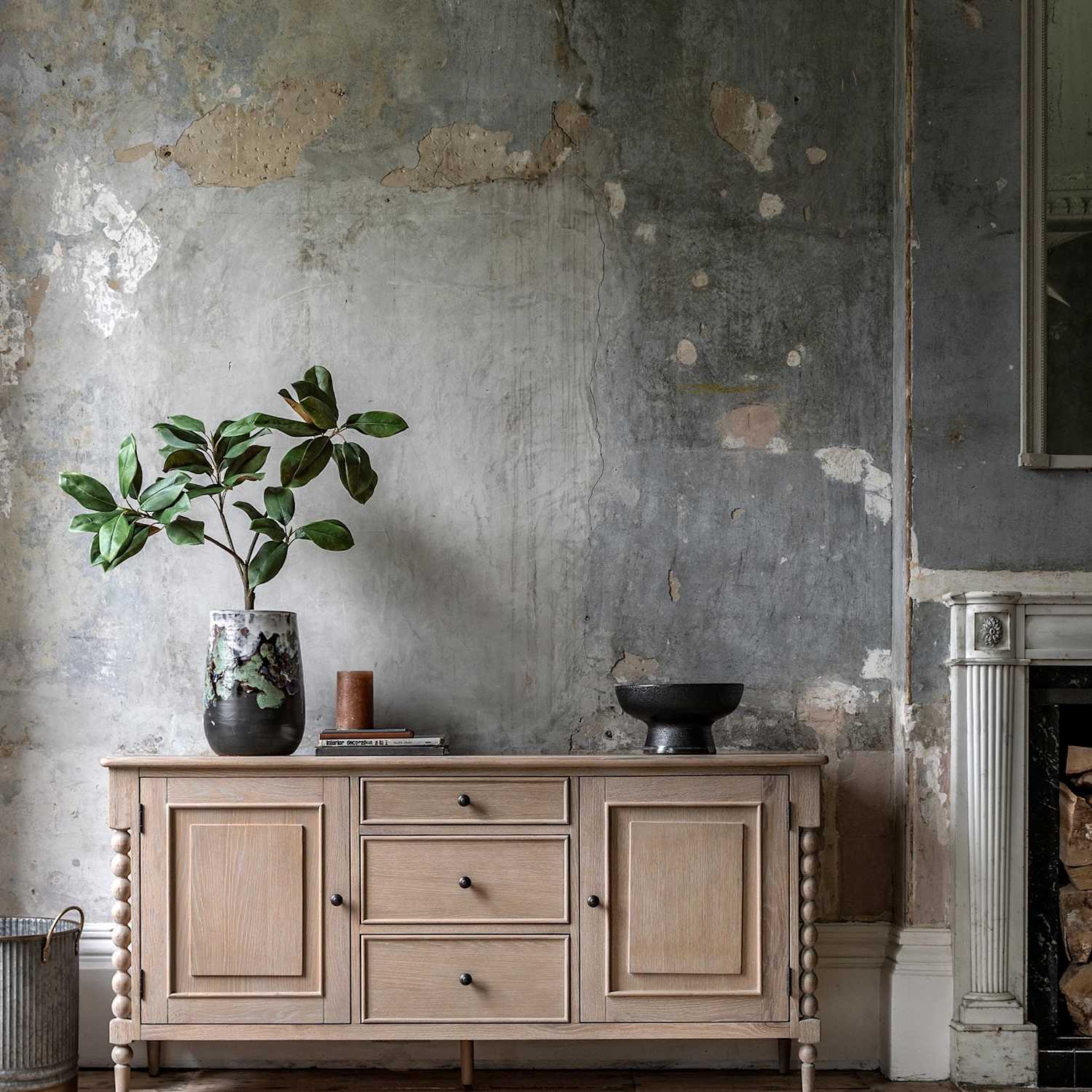 Gallery Direct Artisan 2 Door Sideboard - Natural - Available at M&S