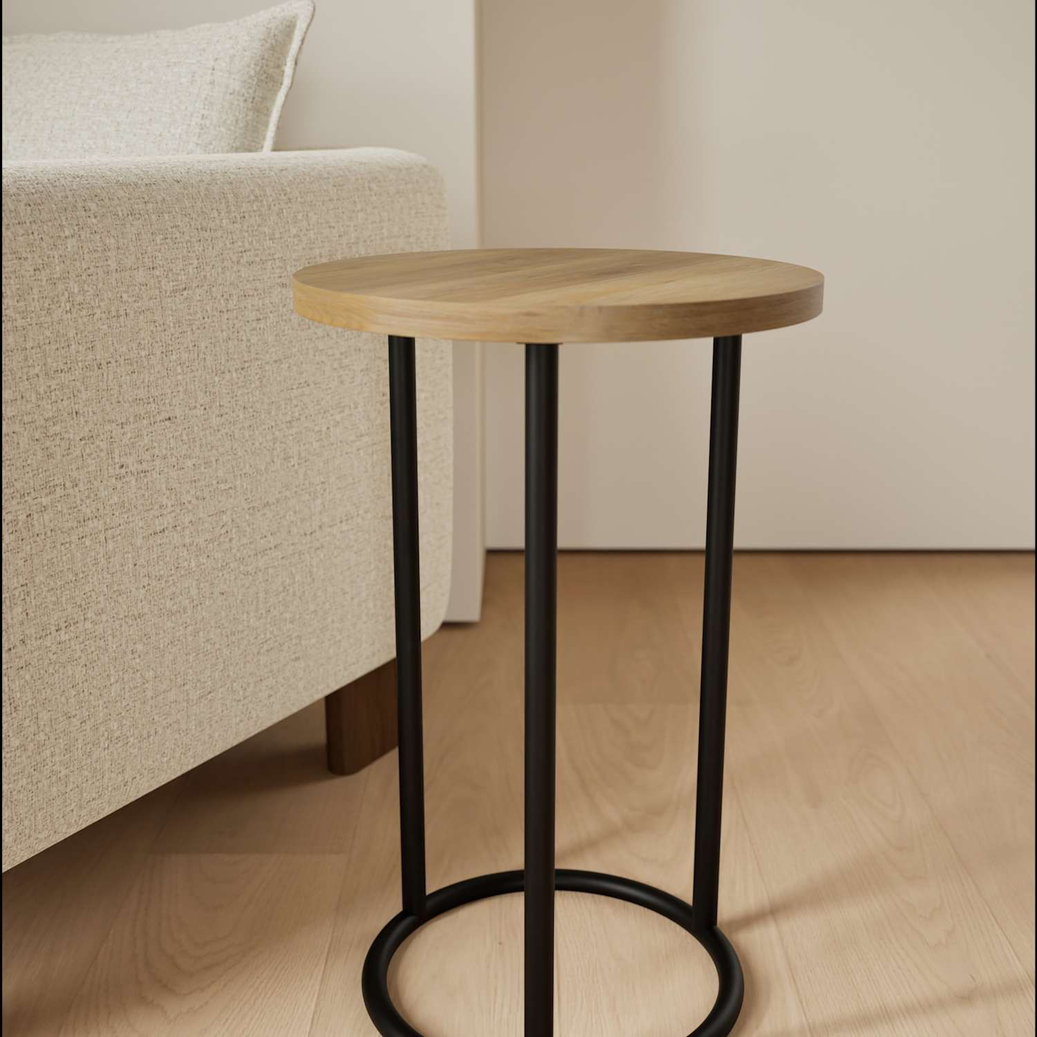Gallery Direct Holt Side Table - Natural Mix - Available at M&S
